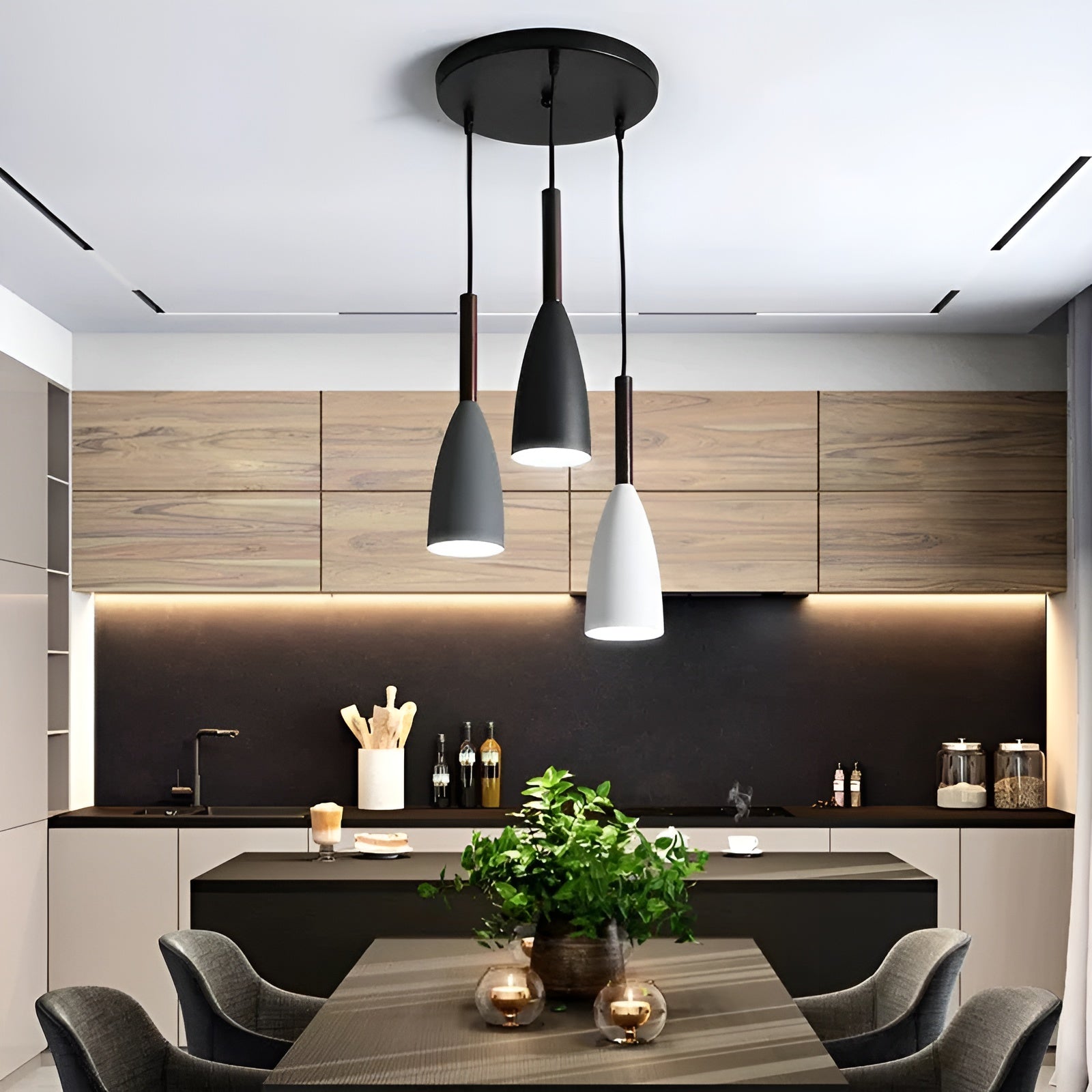 Hängelampe Japandi – Zartes Sakura-Design | Dekorativ für Wohnzimmer und Schlafzimmer