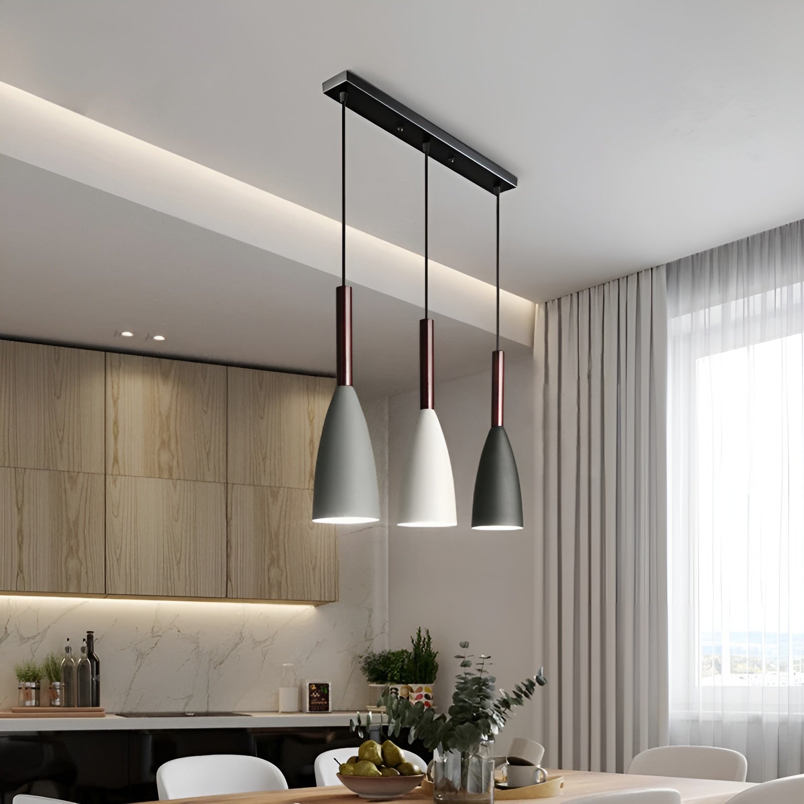 Hängelampe Japandi – Zartes Sakura-Design | Dekorativ für Wohnzimmer und Schlafzimmer