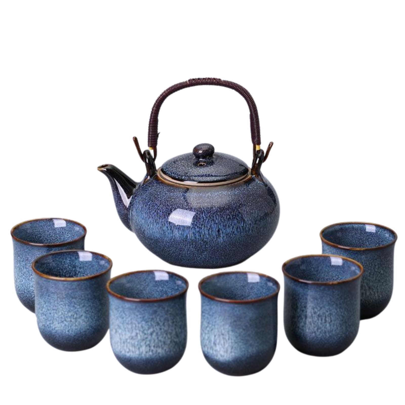 Japanisches Keramik-Teeservice – Traditionelle Teezeremonie für entspannte Teemomente - Teeservice