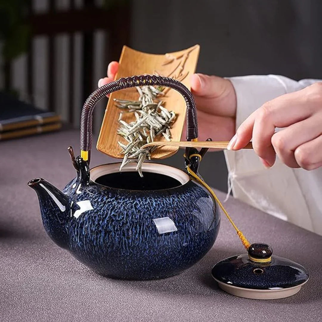 Japanisches Keramik-Teeservice – Traditionelle Teezeremonie für entspannte Teemomente - Teeservice