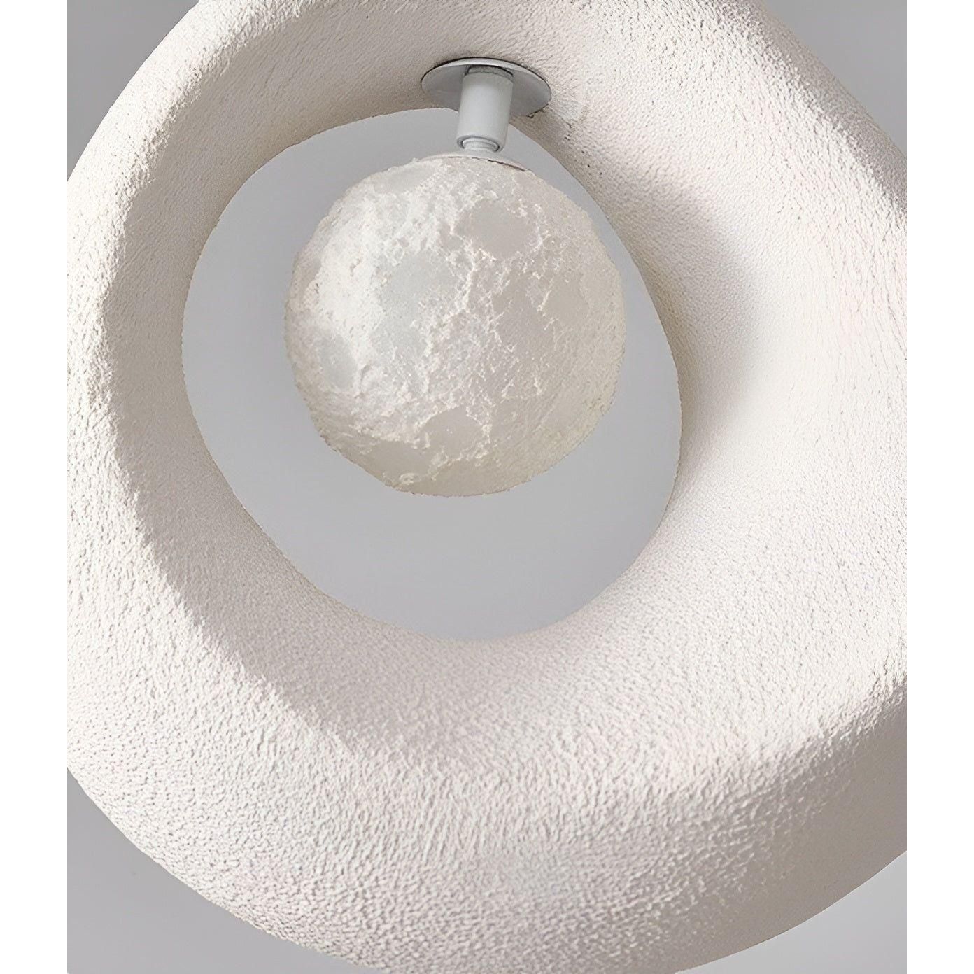 Pendelleuchte im Wabi-Sabi-Stil – Minimalistische Hängelampe mit für Wohnzimmer & Essbereich