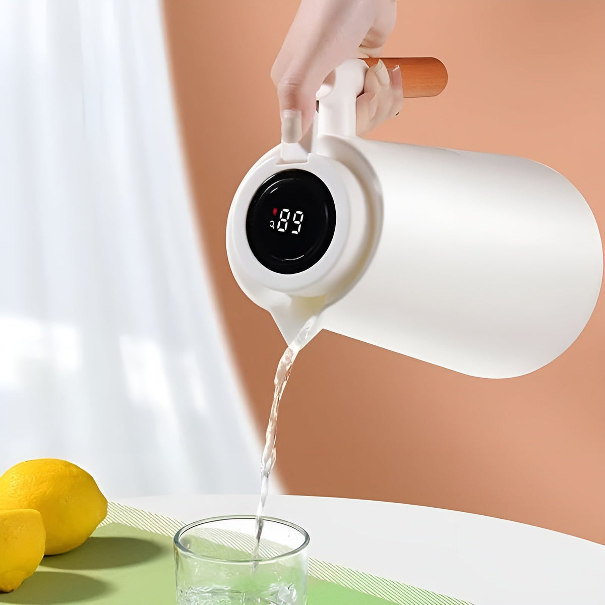 Lattea Pure Thermoskanne – Auslaufsicher Und Langlebig | Stilvolles Design Aus Edelstahl - Thermoskanne