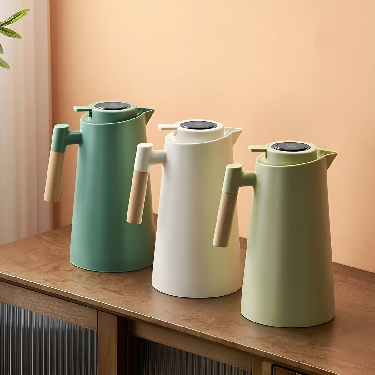 Lattea Pure Thermoskanne – Auslaufsicher Und Langlebig | Stilvolles Design Aus Edelstahl - Thermoskanne