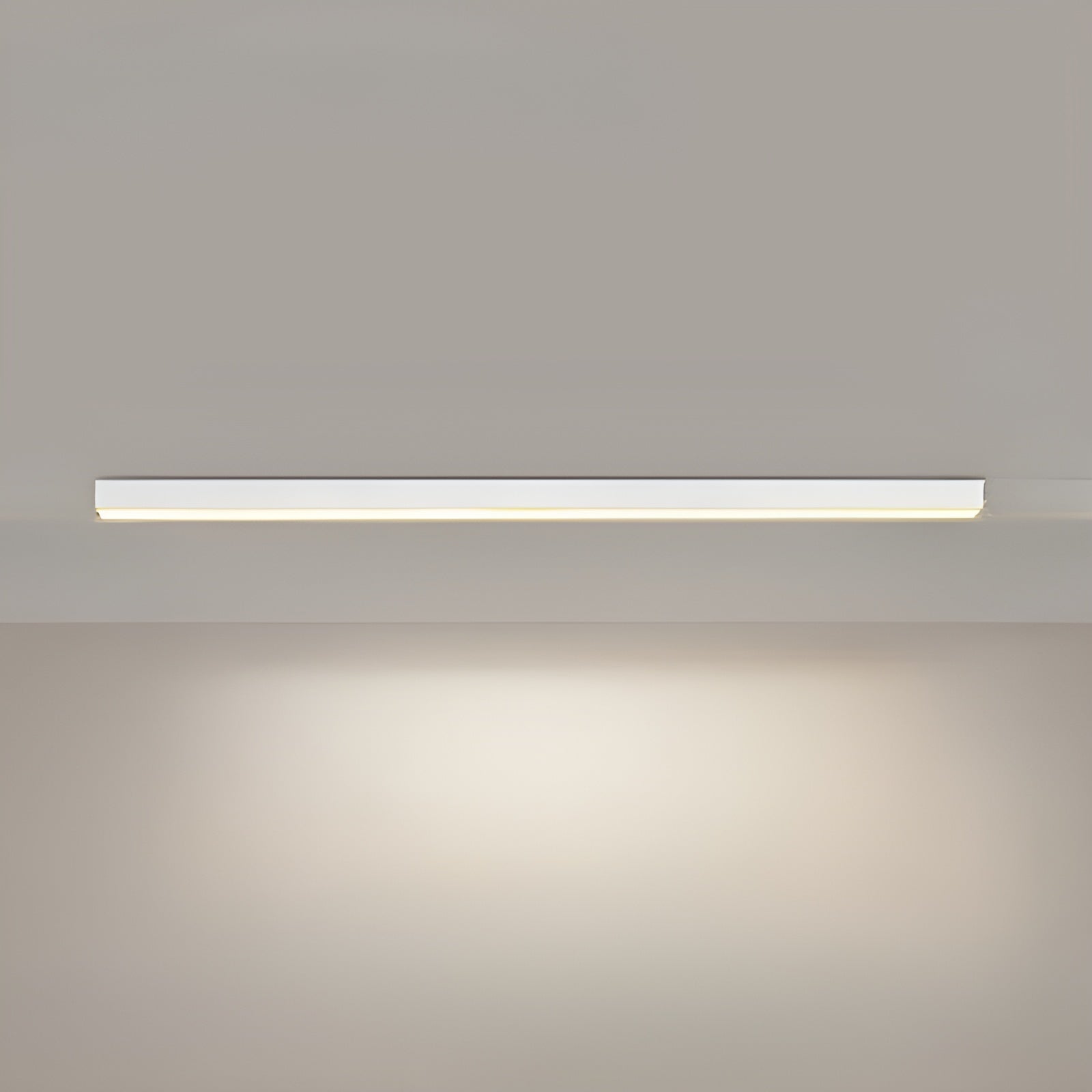 LED-Deckenleuchte – Moderne Weiches Warmes Licht für Gemütliche Wohnräume - Weiß 150cm - Deckenleuchte