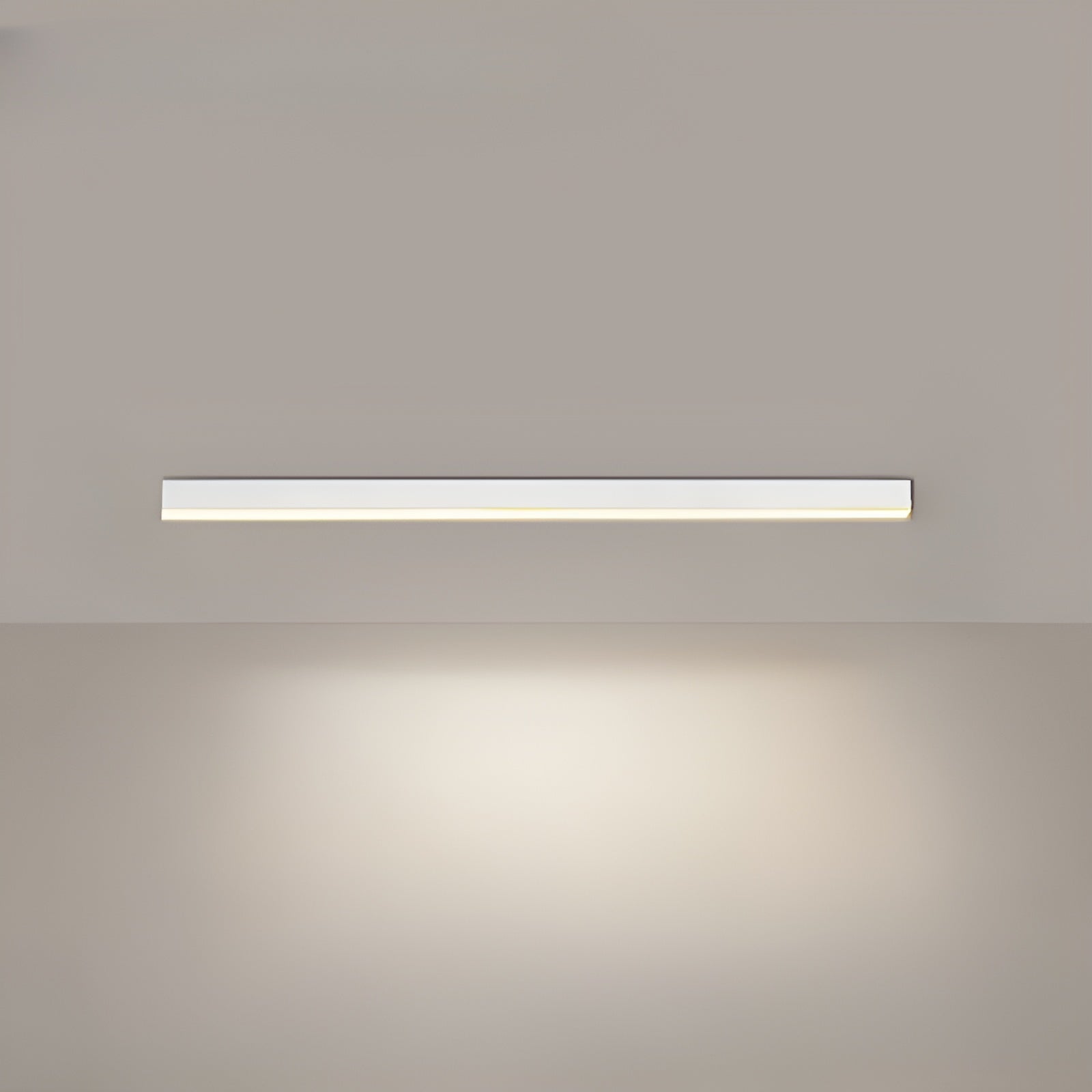 LED-Deckenleuchte – Moderne Weiches Warmes Licht für Gemütliche Wohnräume - Weiß 100cm - Deckenleuchte