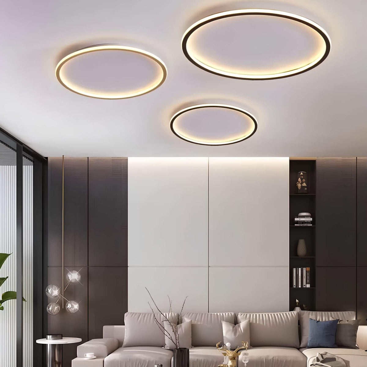 LED Kugellampe Deckenleuchte – Stilvolle Raumbeleuchtung - Deckenleuchten