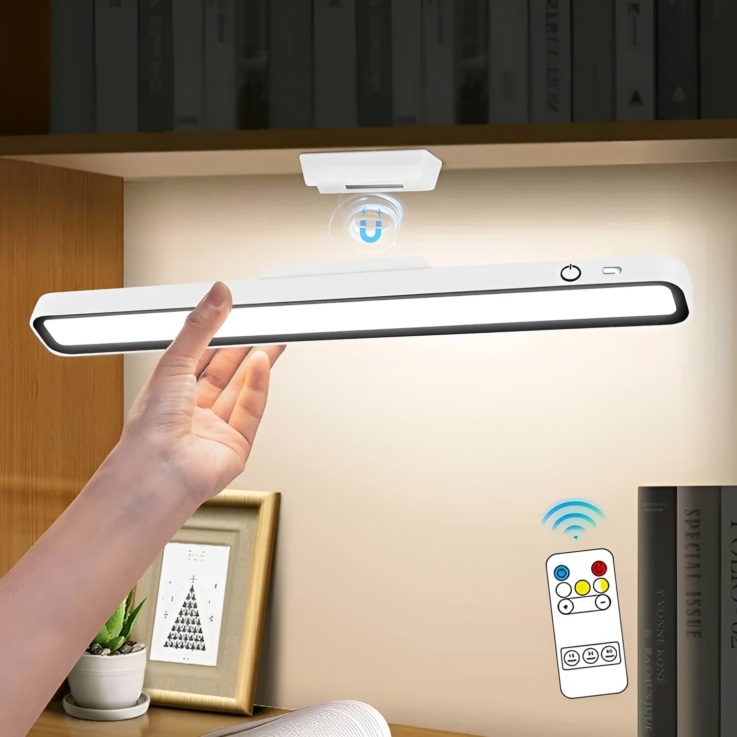 LED-Lichtleiste mit Magnet – Kabellos & Mobil | Perfekt für flexible Beleuchtung