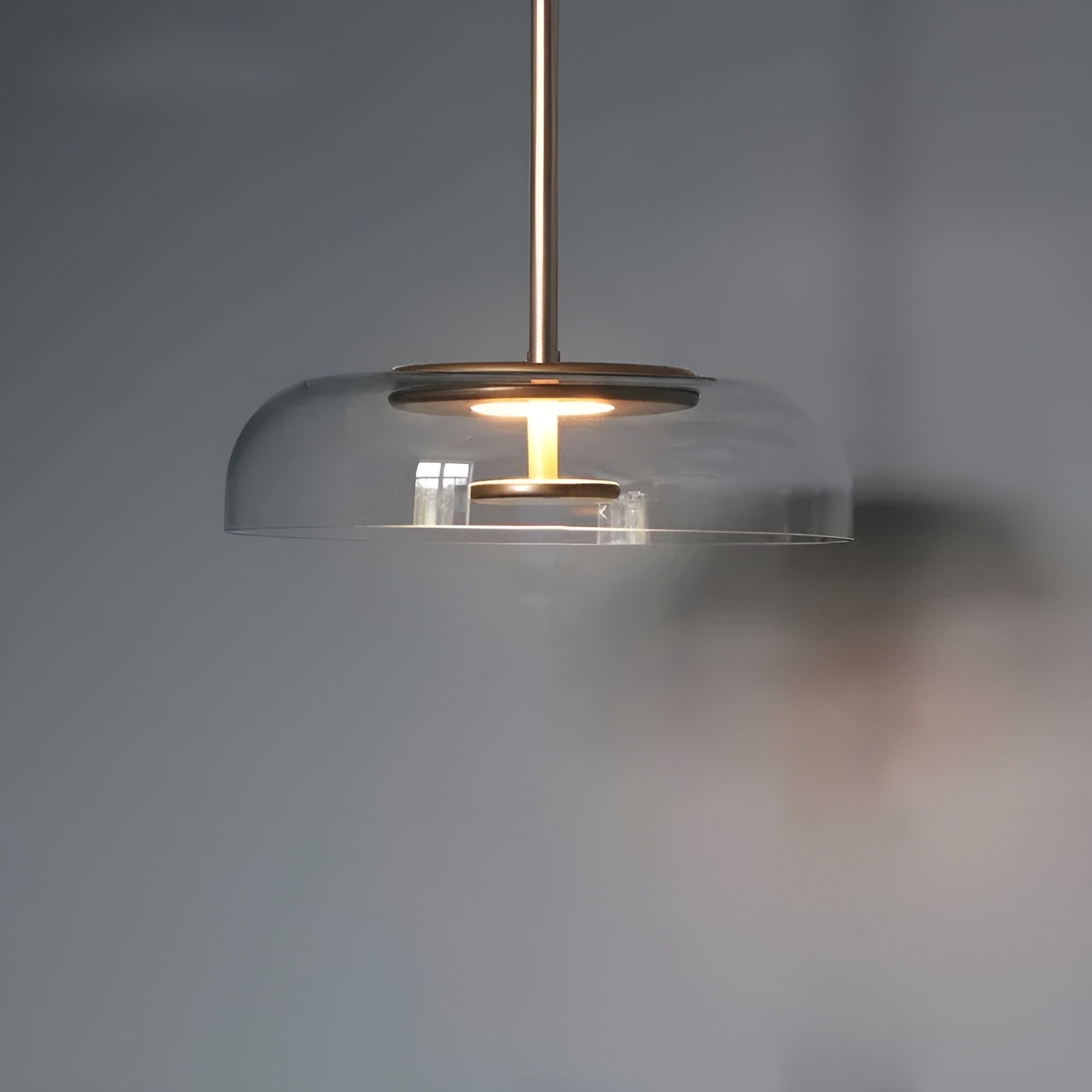 LED-Pendelleuchte aus Glas – Stilvolle Beleuchtung für Esszimmer Schlafzimmer & Wohnzimmer - Pendelleuchte