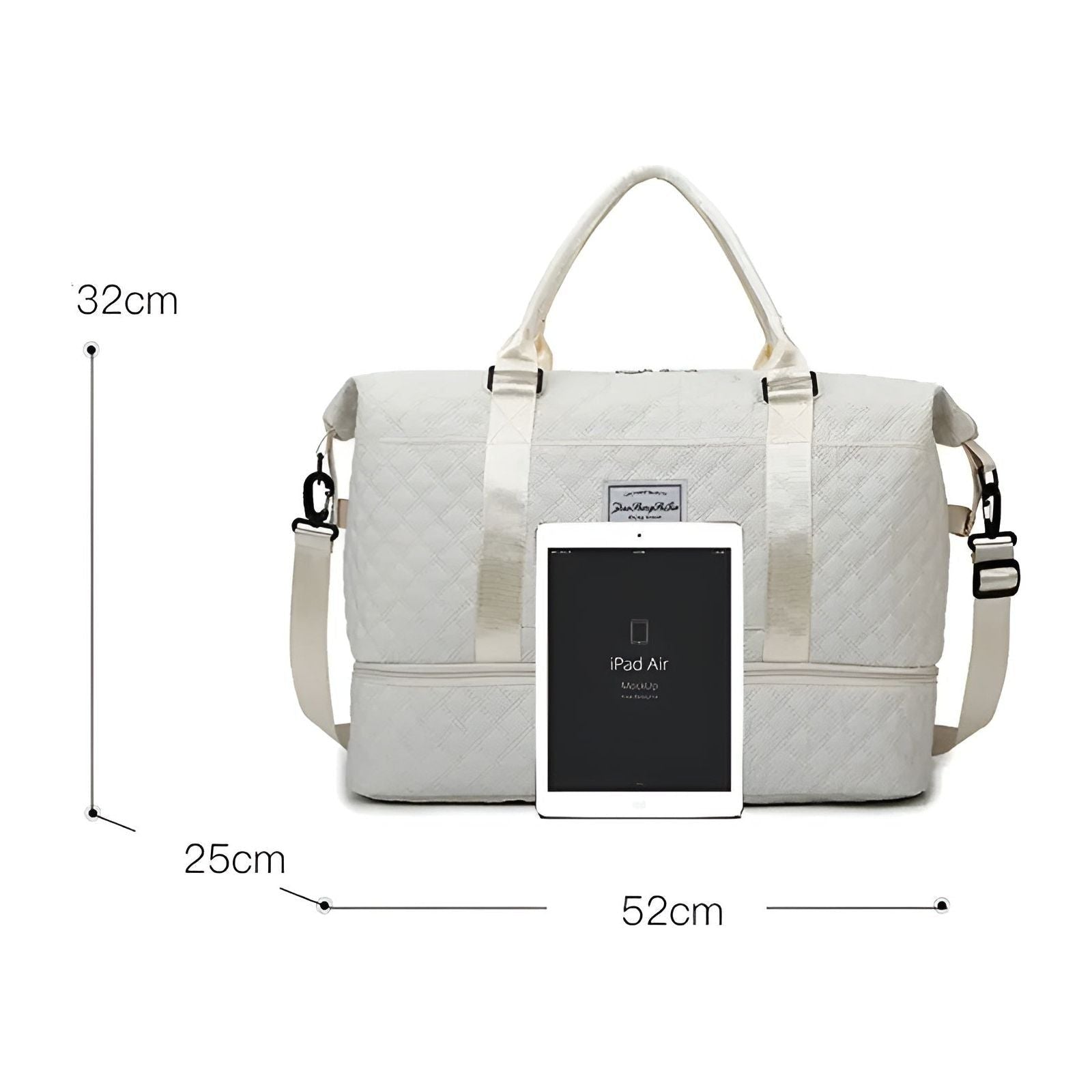 SmartPack Bag - Wasserdichte Doppel-Funktion Fitnessstudio & Reisebegleiter für Männer und Frauen - Elegare