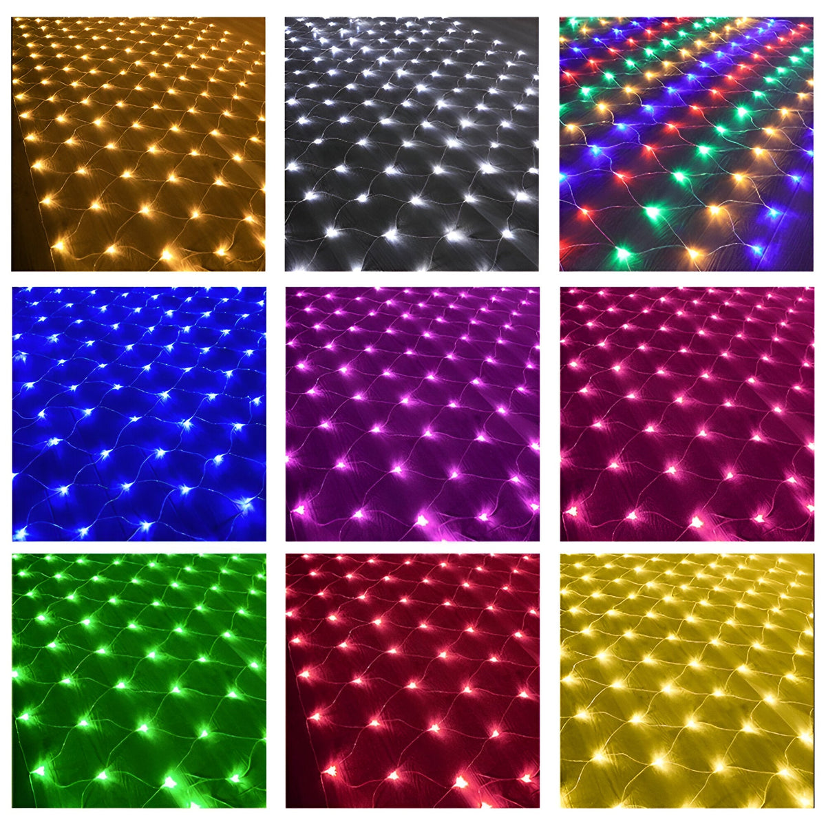 LumiNet - LED-Netzleuchten Wasserdicht Außenbereich - Saisonale Dekoration
