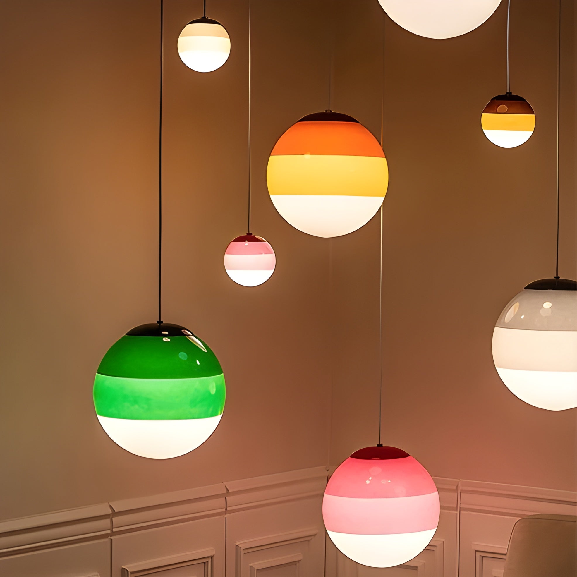 LumiOrb Light – Kreative Ballon-Hängelampe mit LED-Beleuchtung - Pendelleuchte