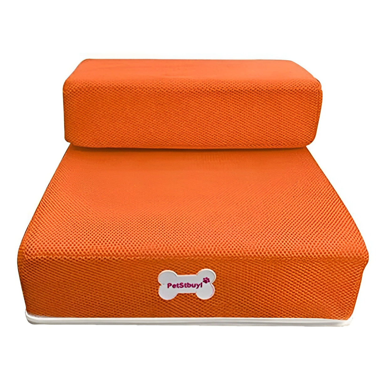 Luxus-Hundetreppe – Gelenkschonendes Design | Einfaches Aufsteigen auf Sofa und Bett - Orange - Minisofa