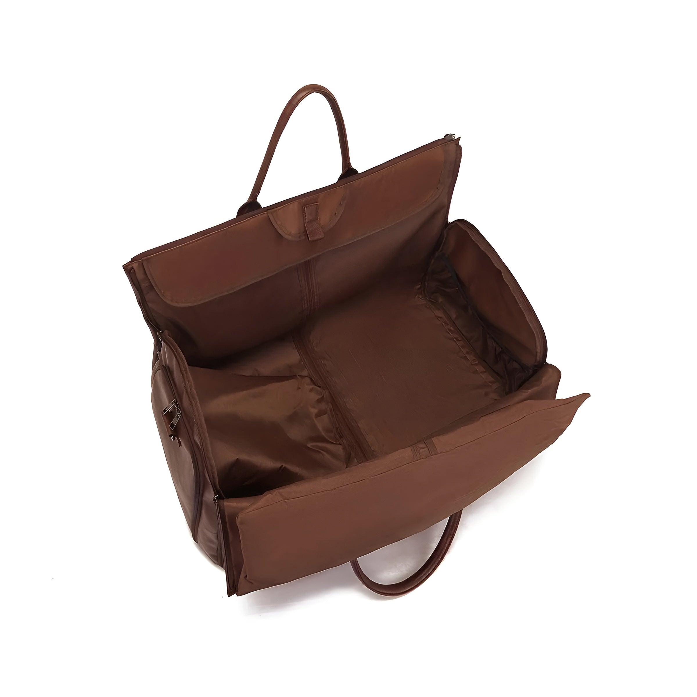 Luxus Leder-Reisetasche – Geräumiges Design mit mehreren Fächern – Ihr idealer Reisebegleiter - Reisetasche
