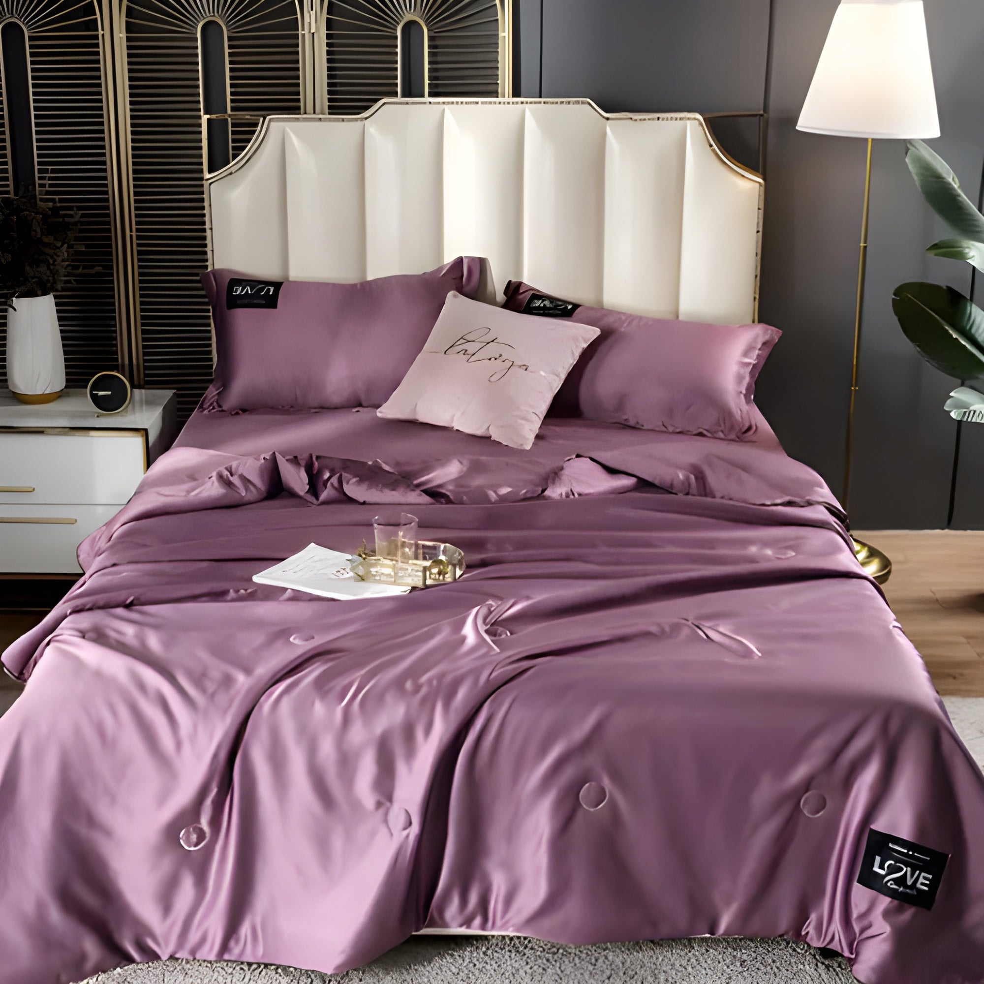 Luxus Seidendecke – Ganzjahresdecke für höchsten Schlafkomfort - Decke