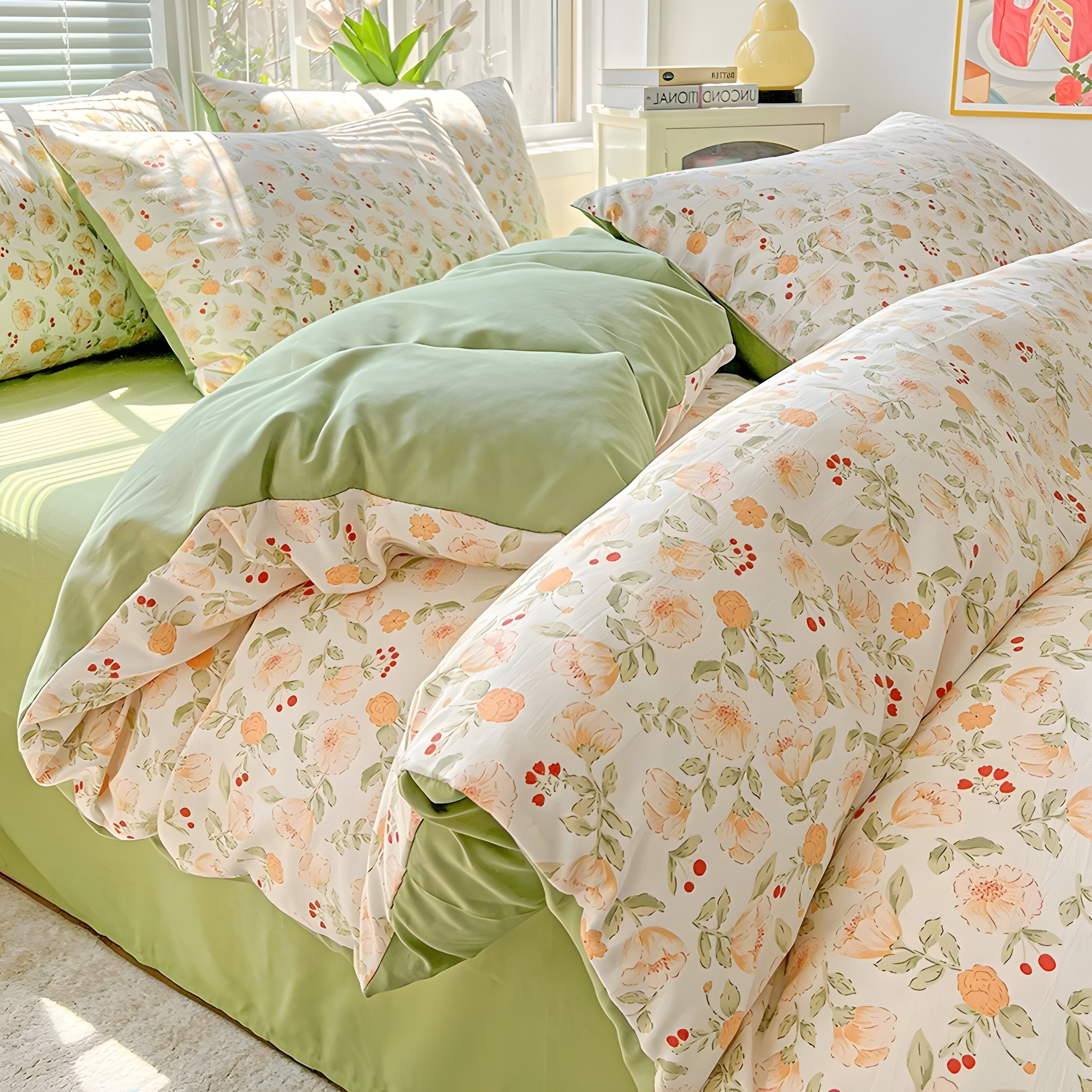 WhisperCotton - MInimalistischer Hautfreundlicher Bettbezug