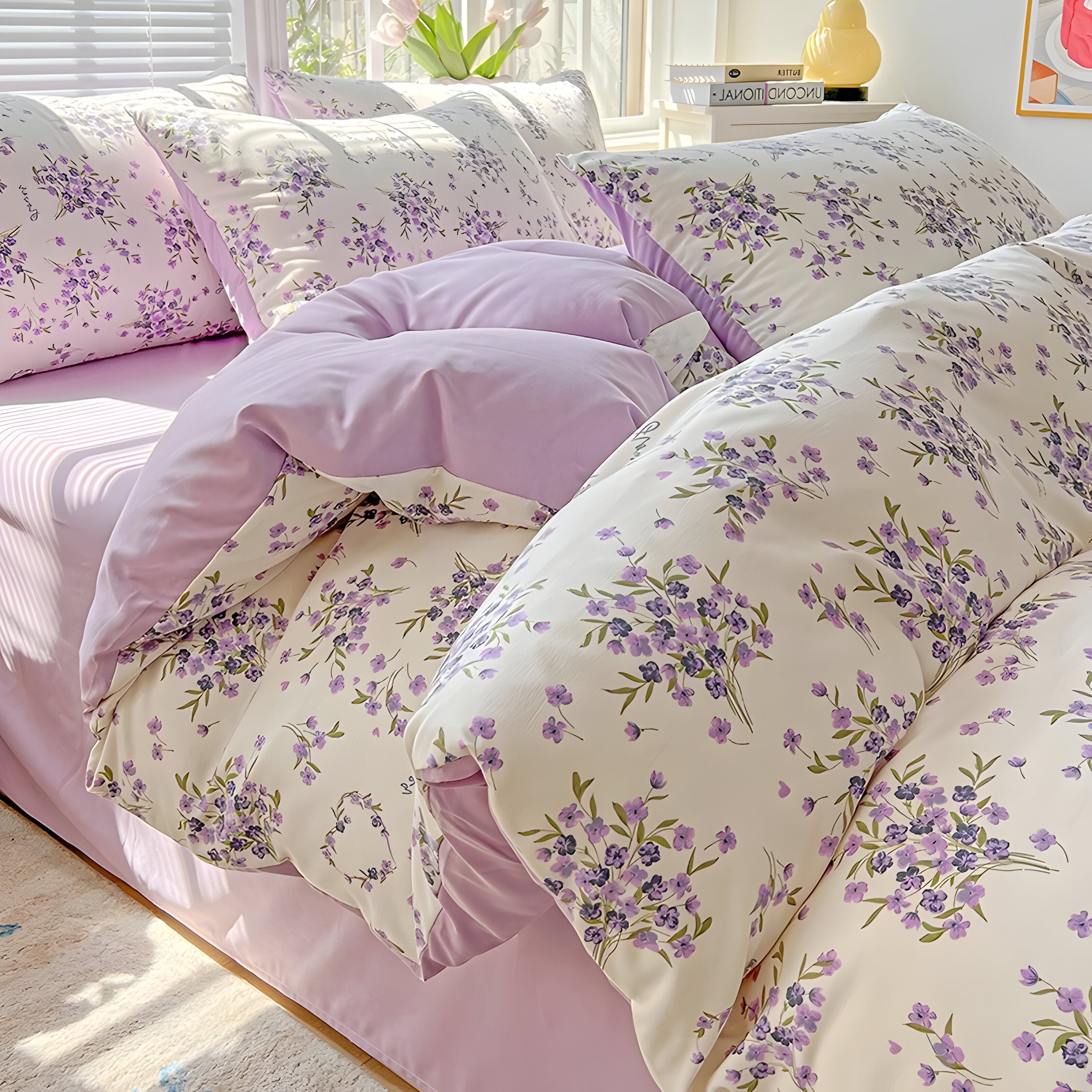 WhisperCotton - MInimalistischer Hautfreundlicher Bettbezug