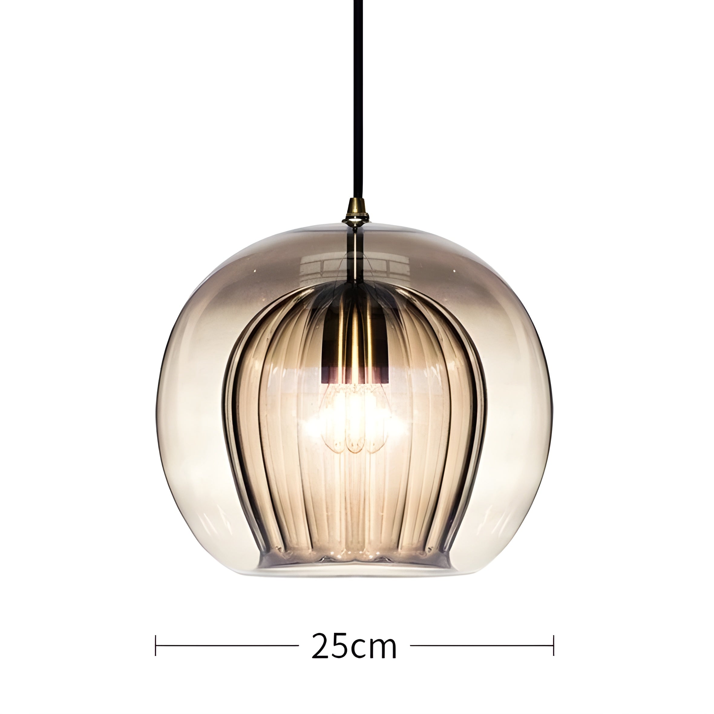 FrostedGlow Light – Moderne Glas-Pendelleuchte