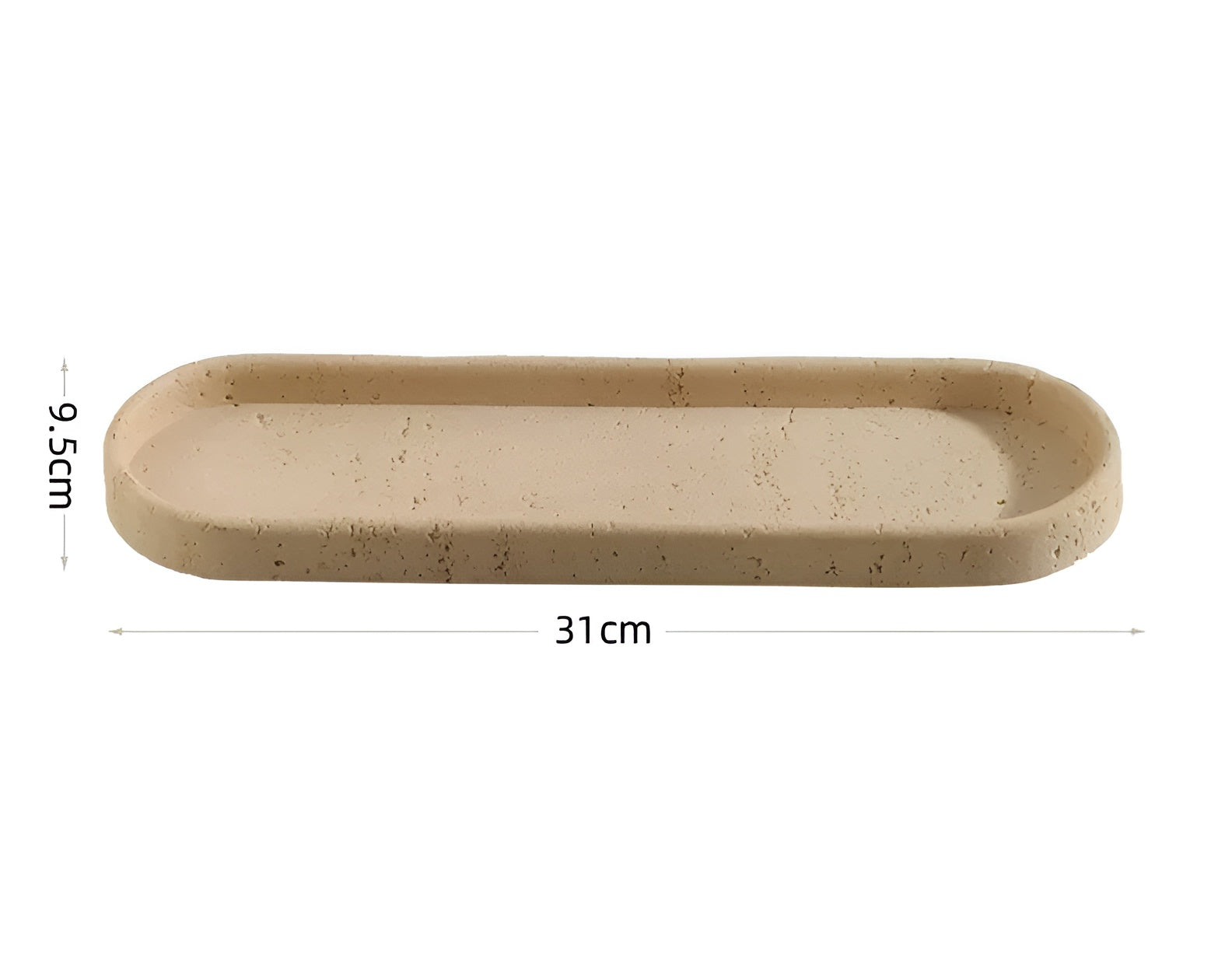 Zahnbürstenhalter aus Naturstein – mit Seifenspender und Ablage | Elegante Badaccessoires aus Marmor