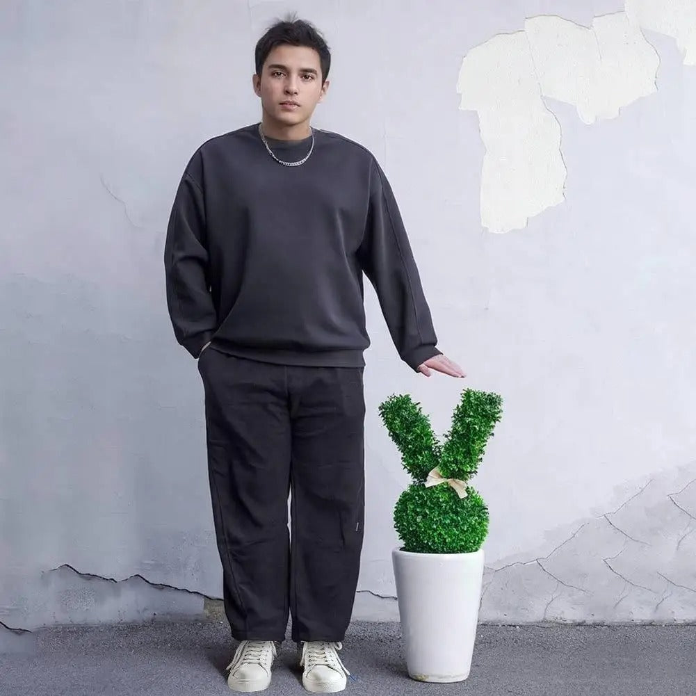 BunnyBloom Decor – Grüner Osterhasen-Topiary-Baum