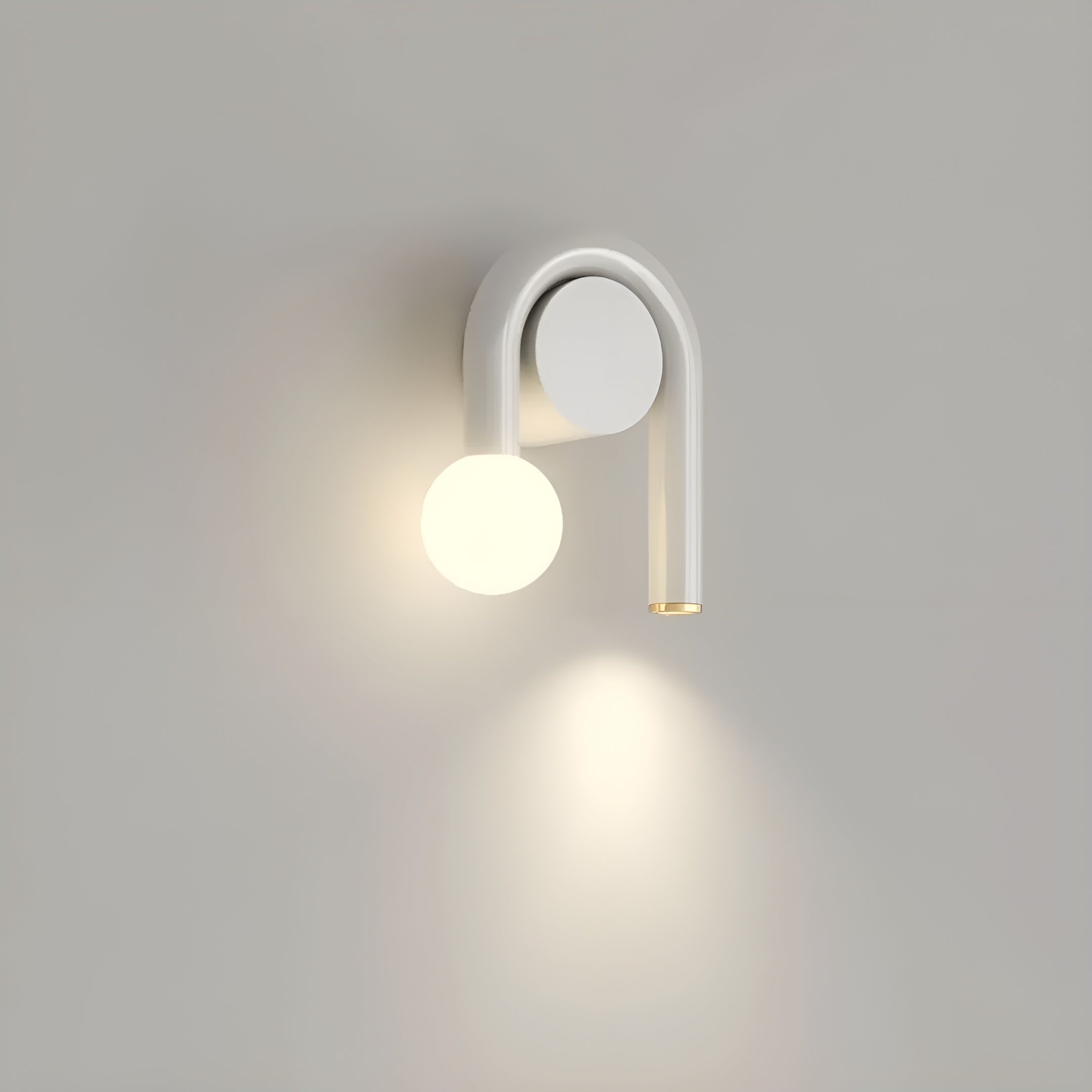 LED Wandleuchte in U-Form – Modernes Design | Dekorative Beleuchtung für Wohnzimmer & Schlafzimmer