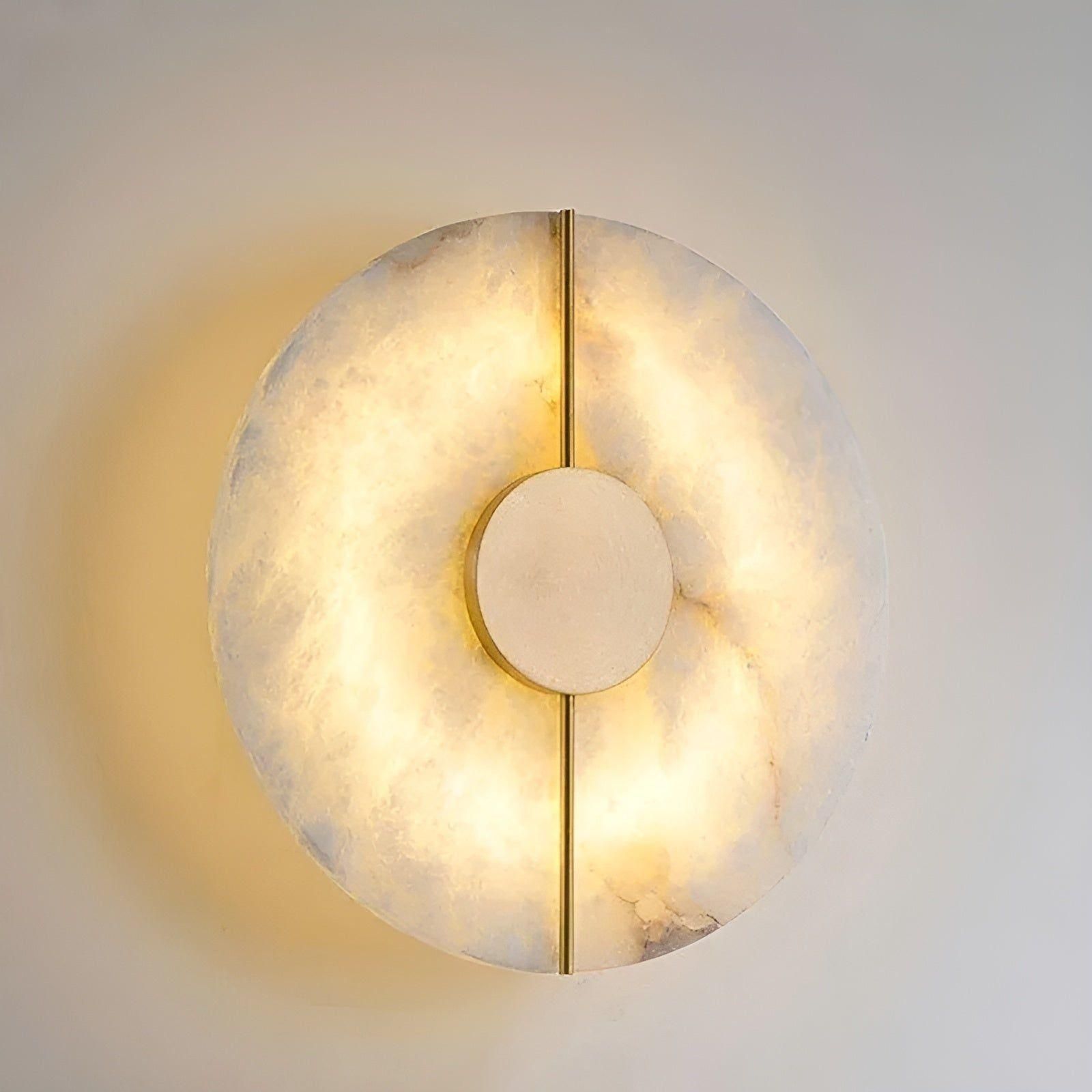 WabiGlow Light - Nordischer Marmor LED-Innenwandleuchte