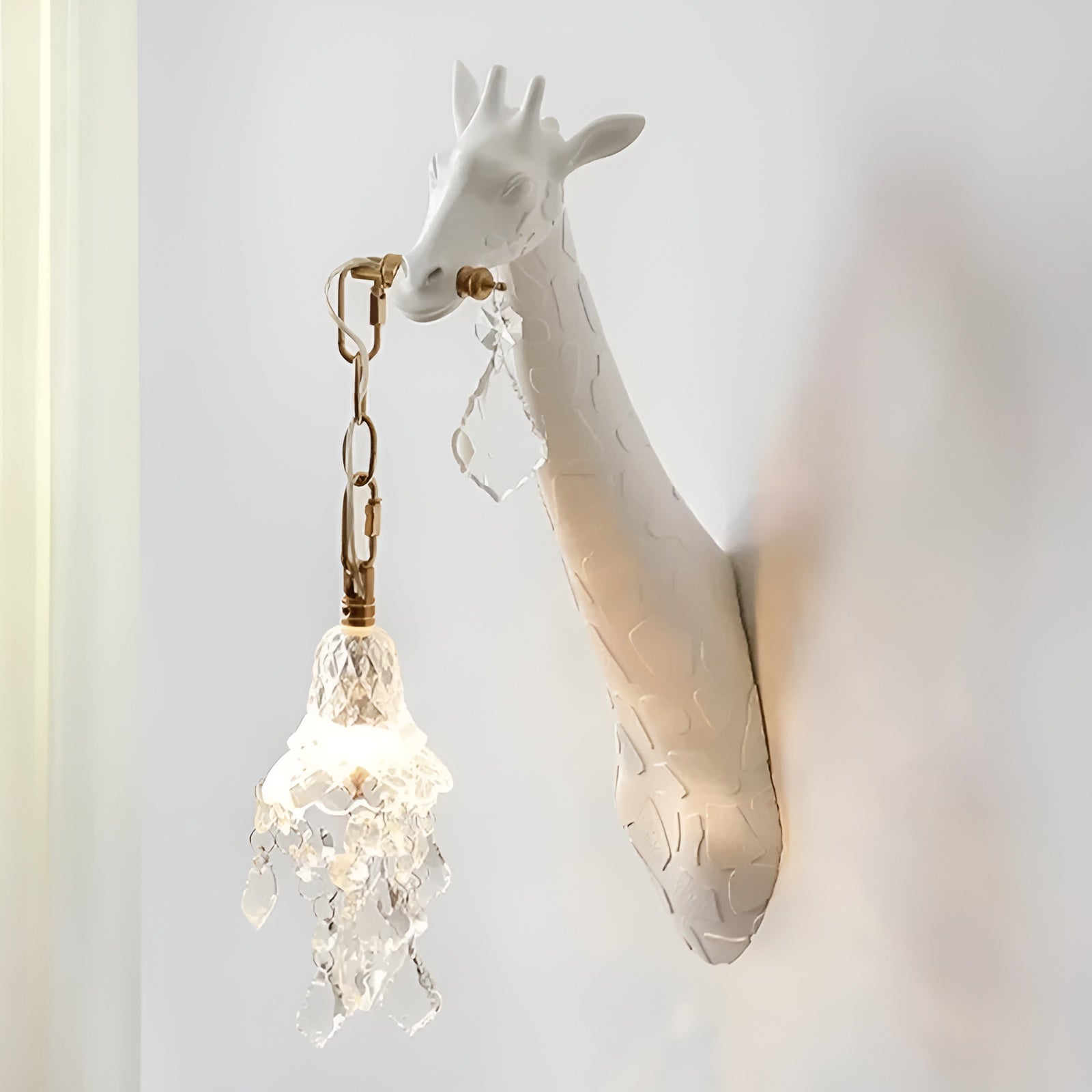 Wandlampe mit Giraffenmotiv – Dekorative LED-Leuchte für Wohnzimme