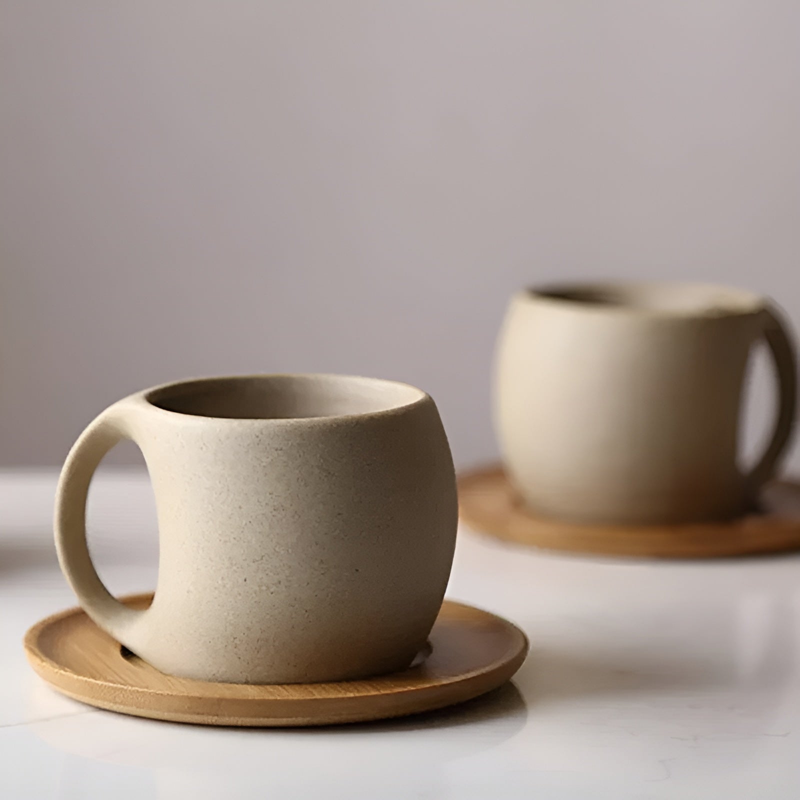 Vintage Kaffeetasse mit Untertasse – Keramik | Stilvoll & Dekorativ für Zuhause