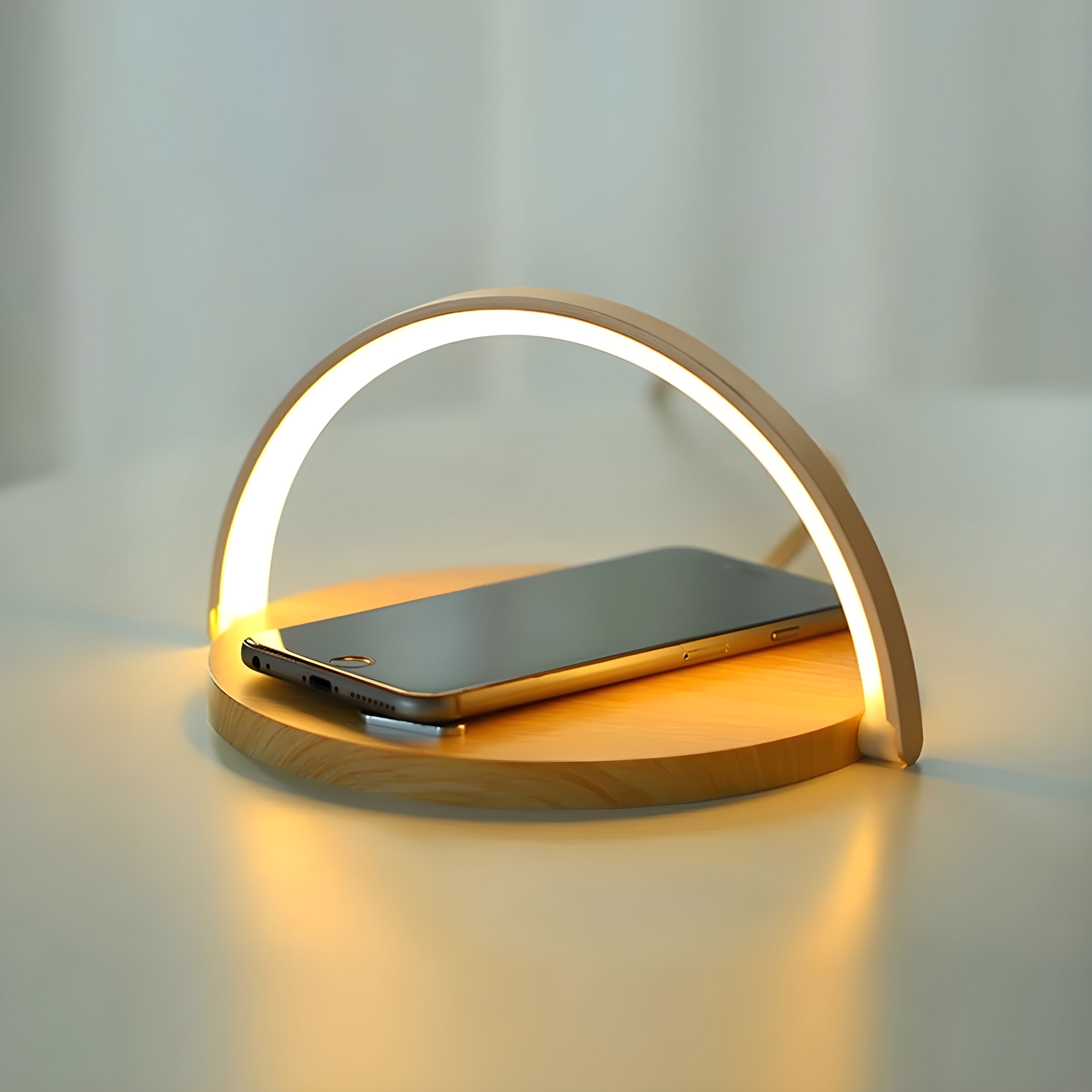 ChargeBeam Lamp - Kabellose Ladefunktion LED Tischlampe
