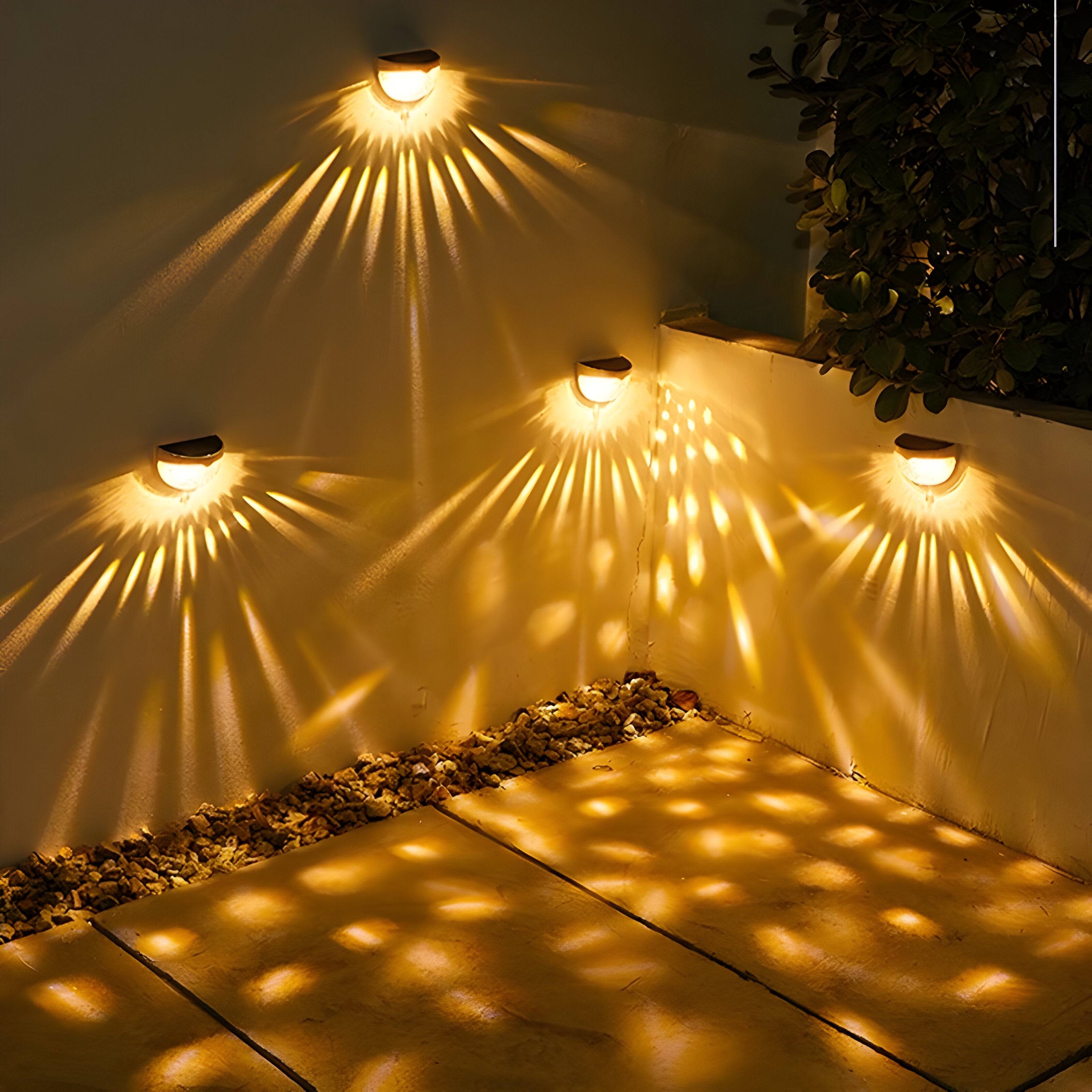 ZenithStair Light – Wasserdichtes Solar-LED-Treppenlicht