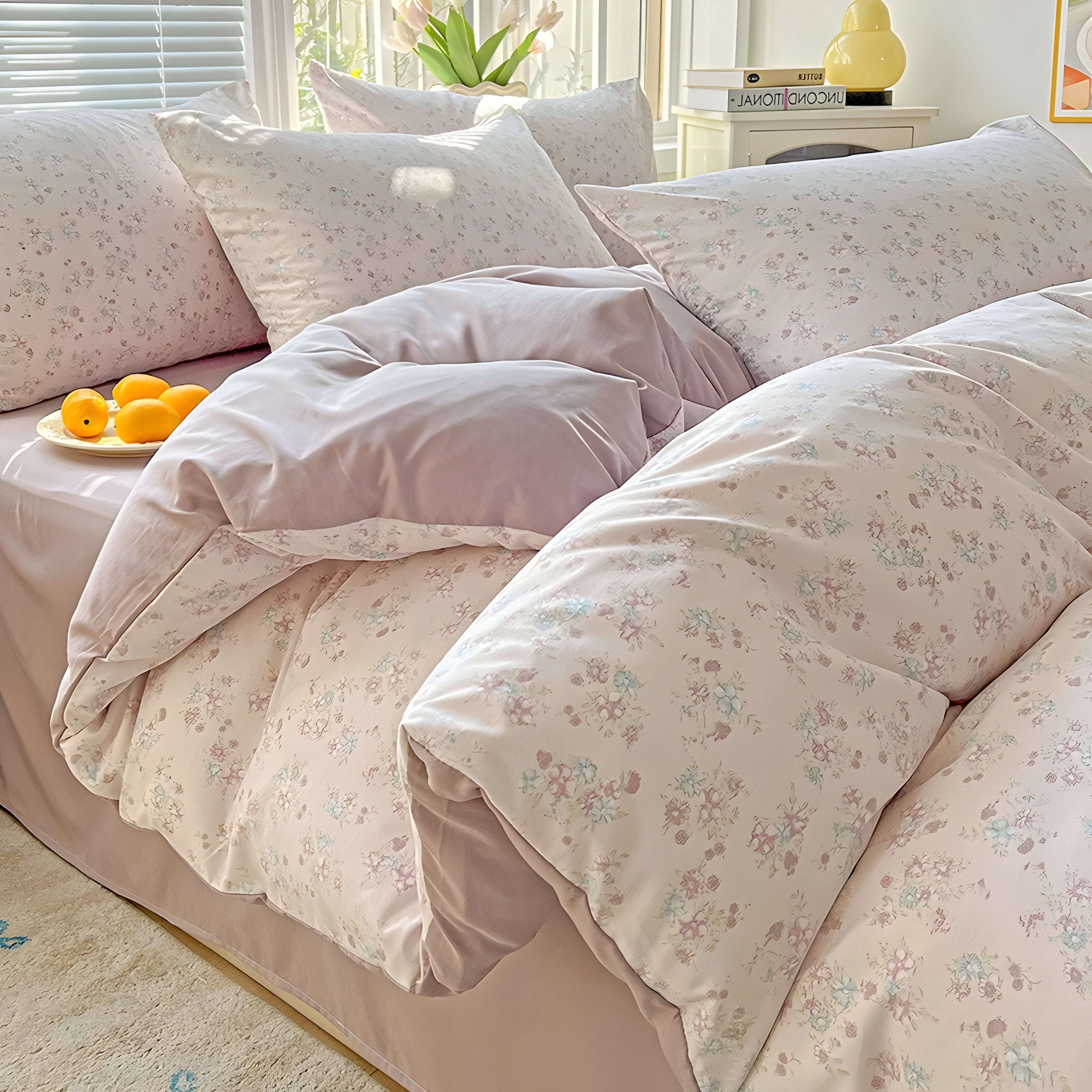 WhisperCotton - MInimalistischer Hautfreundlicher Bettbezug