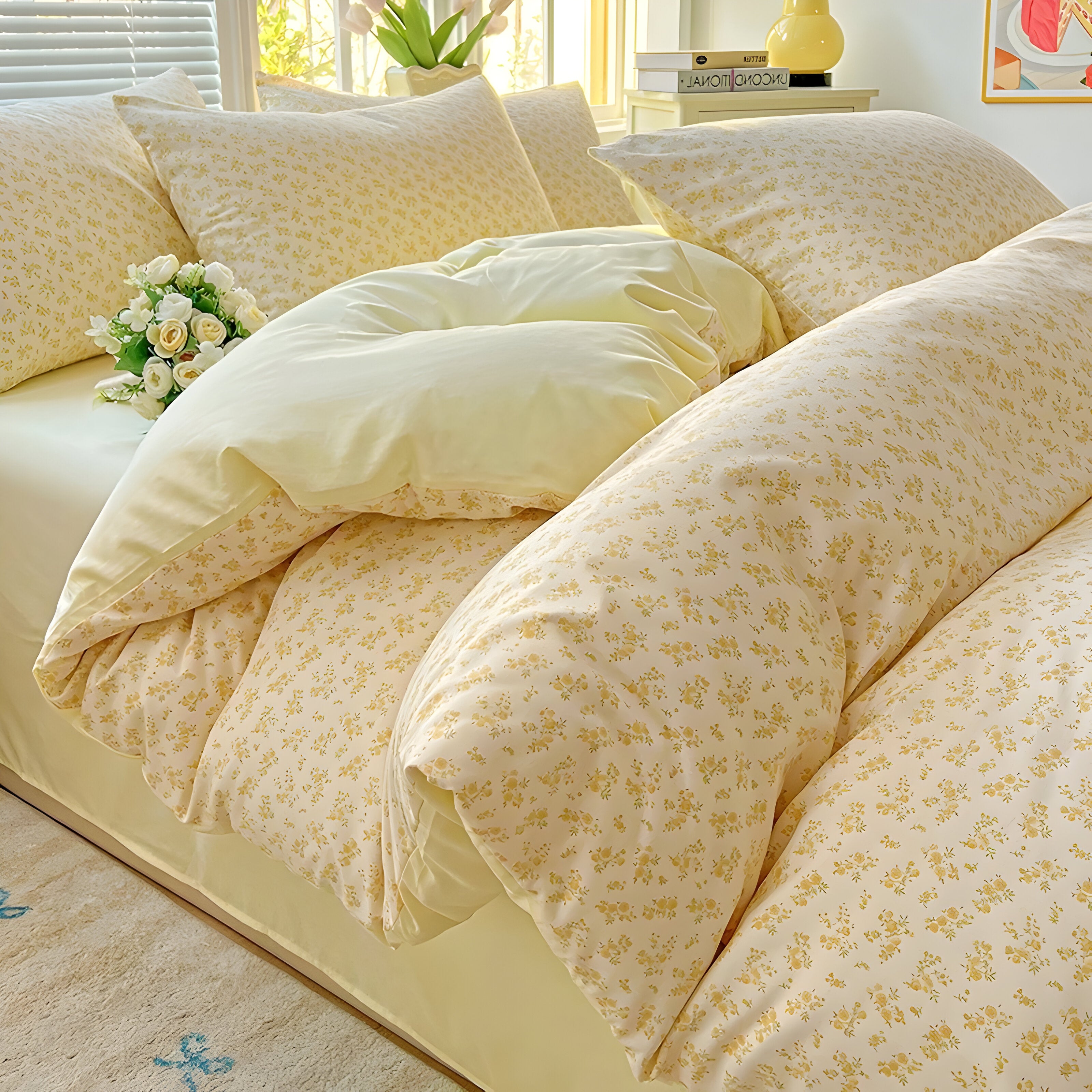 WhisperCotton - MInimalistischer Hautfreundlicher Bettbezug