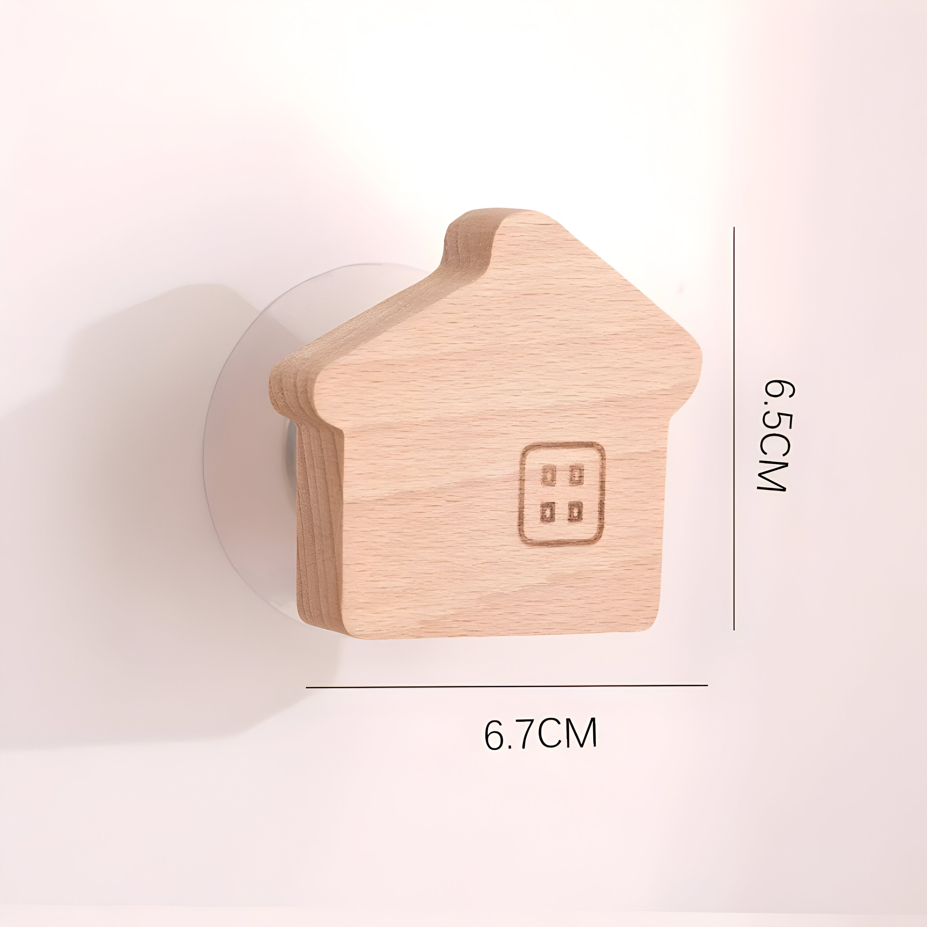 WoodWhimsy Hook - Tierförmiger Wandhaken aus Holz