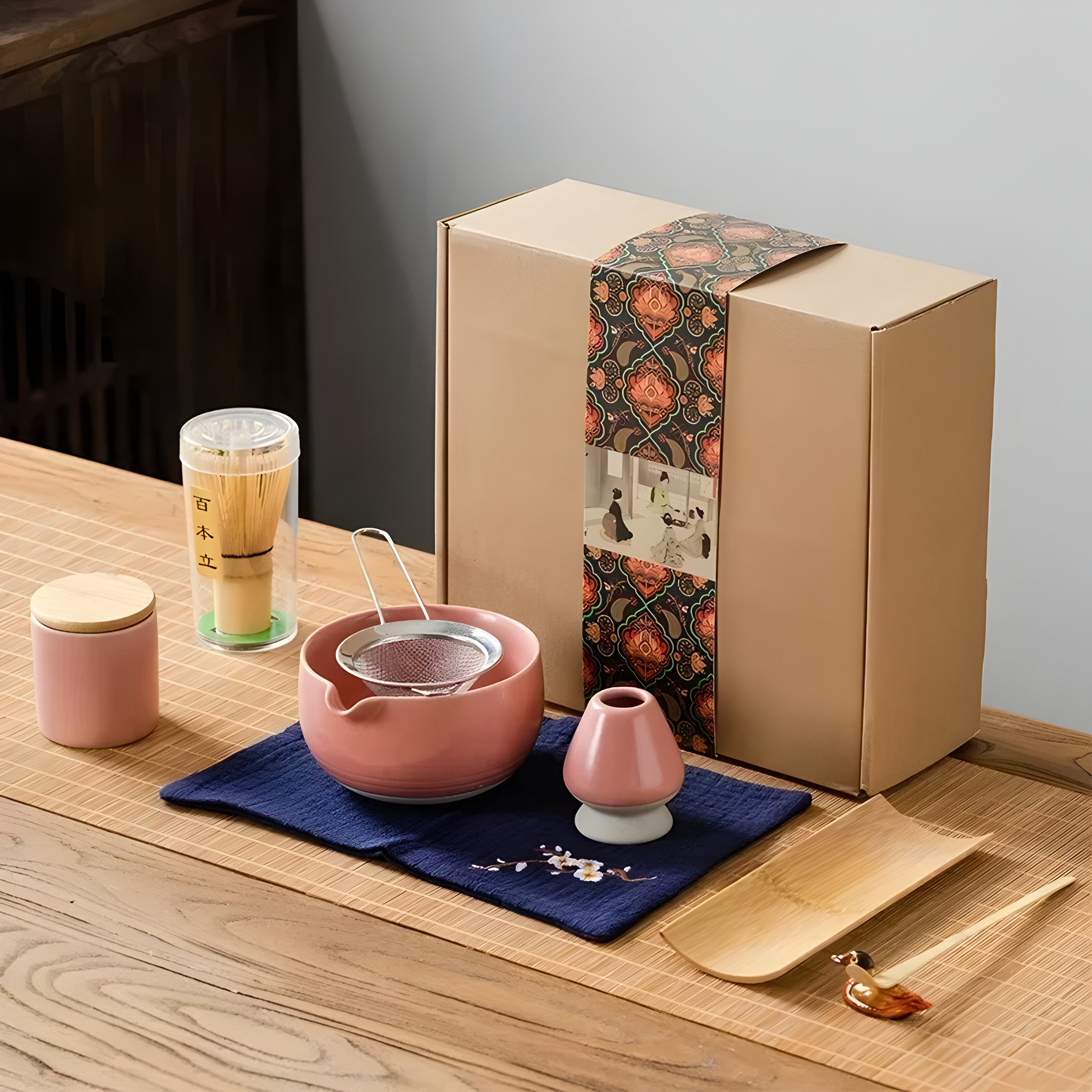 ChasenCraft Set - Japanisches Keramik Matcha Set