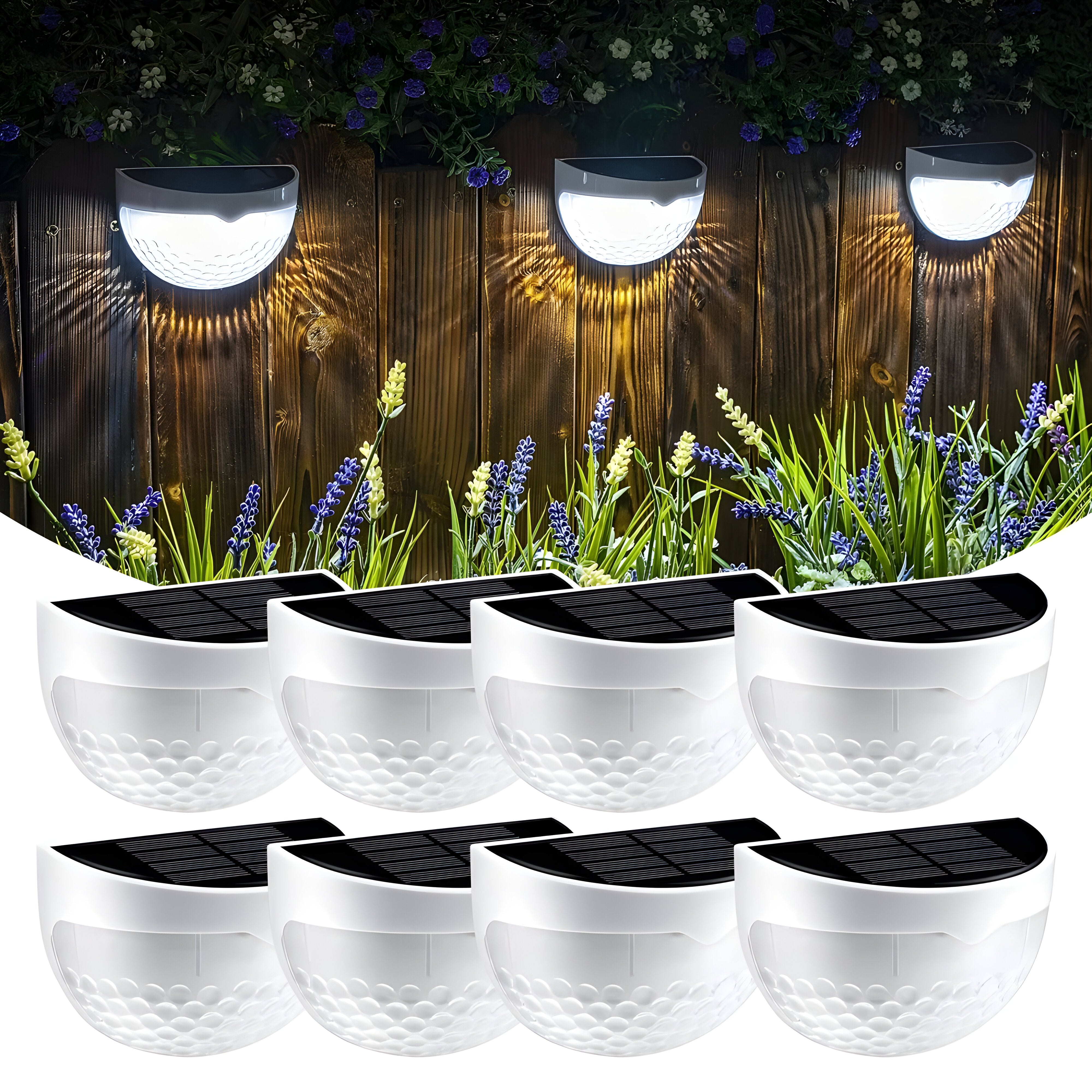 ZenithStair Light – Wasserdichtes Solar-LED-Treppenlicht