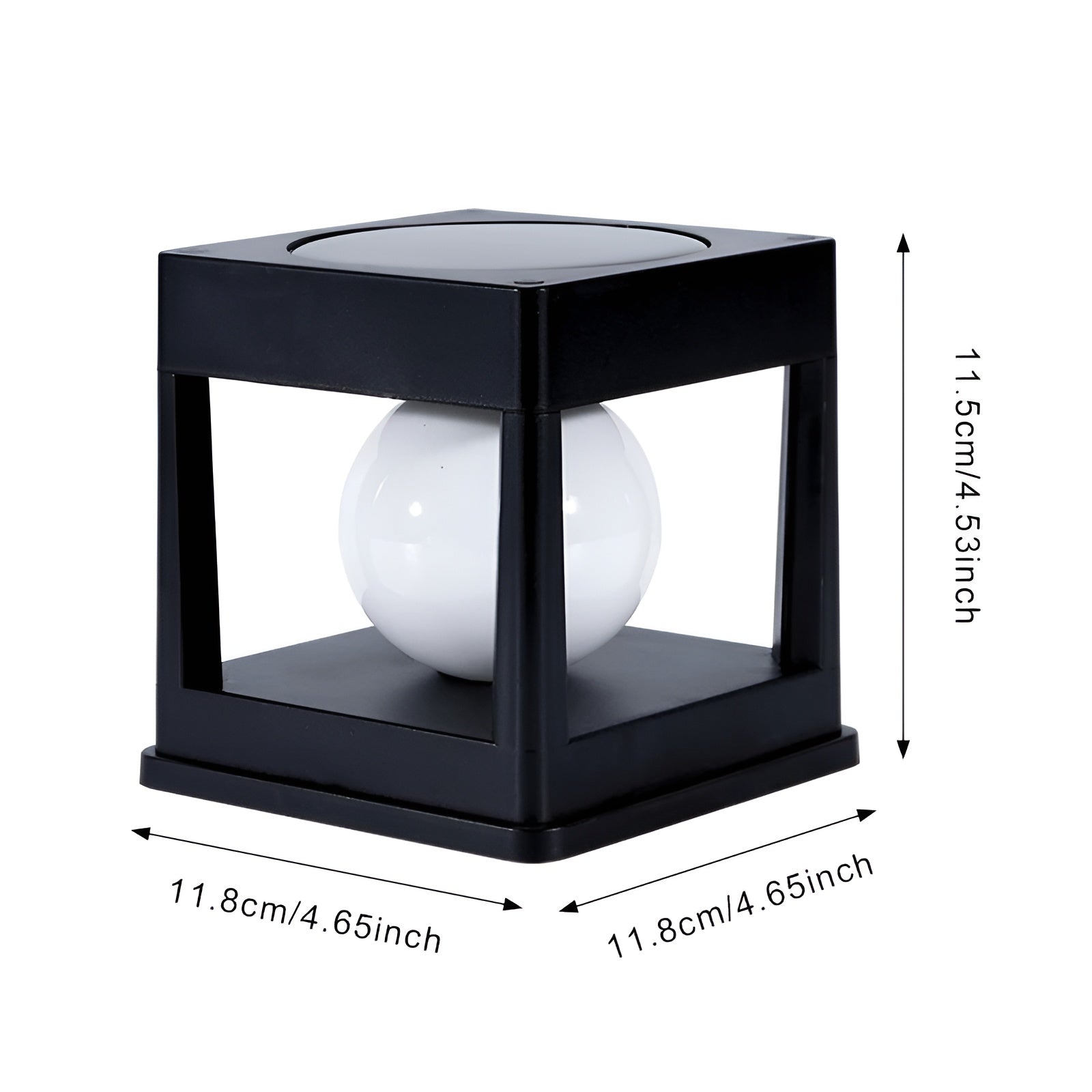 EverGlow Light – Wasserdichte Solar-Pfostenleuchte