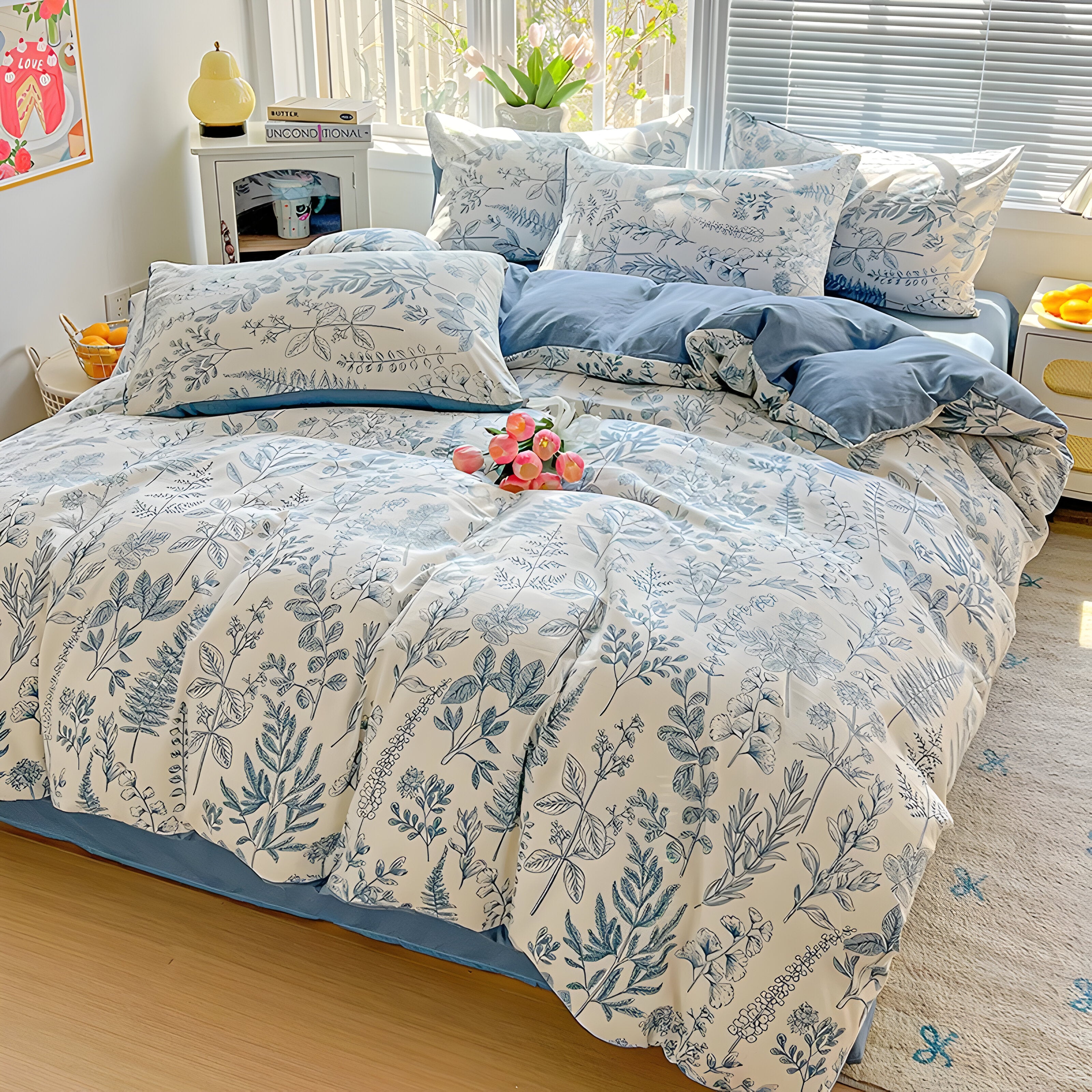 WhisperCotton - MInimalistischer Hautfreundlicher Bettbezug