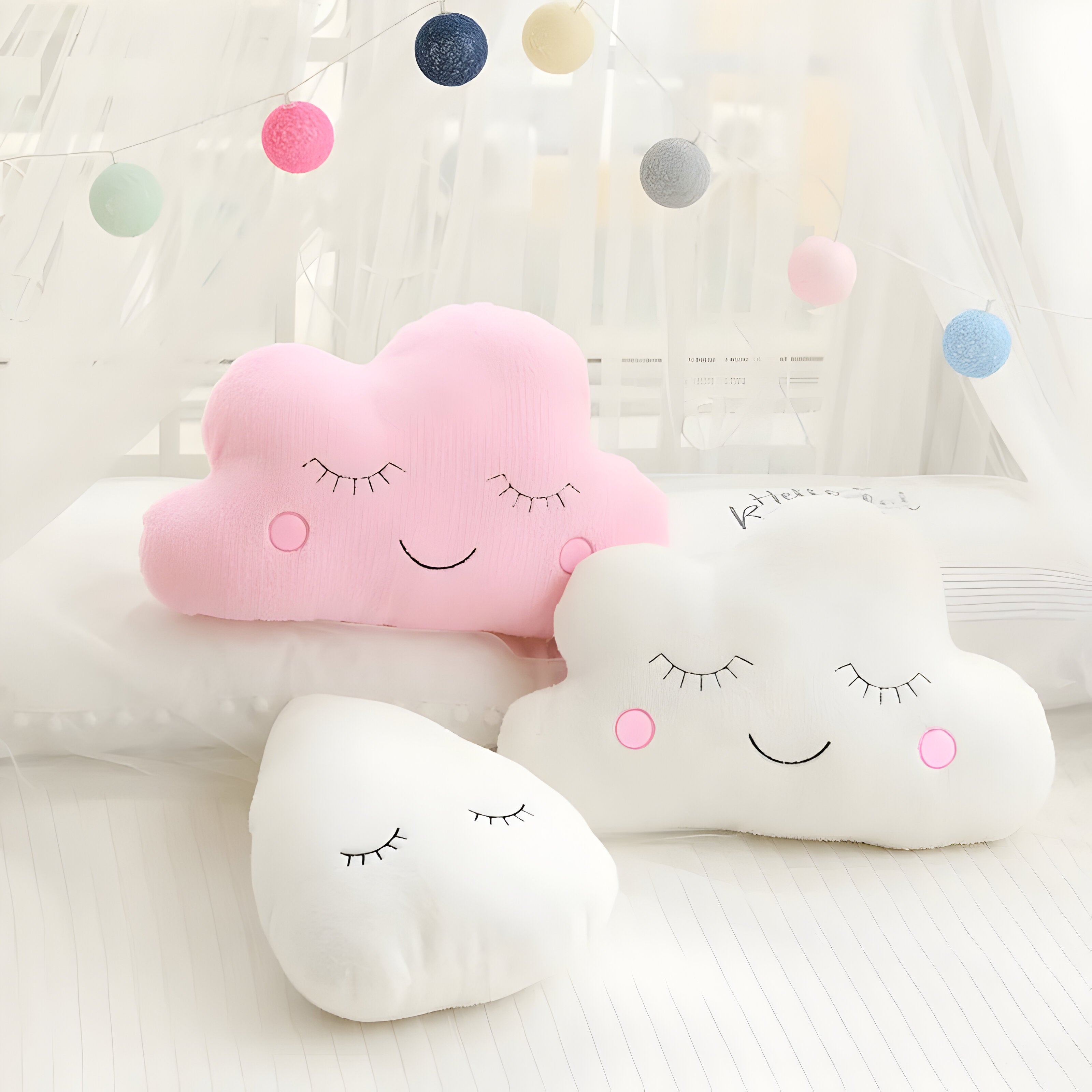 TwinkleDream Cushion - Gemütlich Plüschtier-Kissen