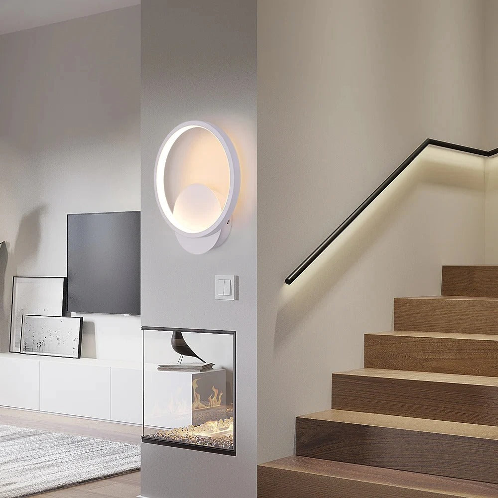 LED-Wandlampe Rund – Stilvolle Beleuchtung für Schlafzimmer & Flur