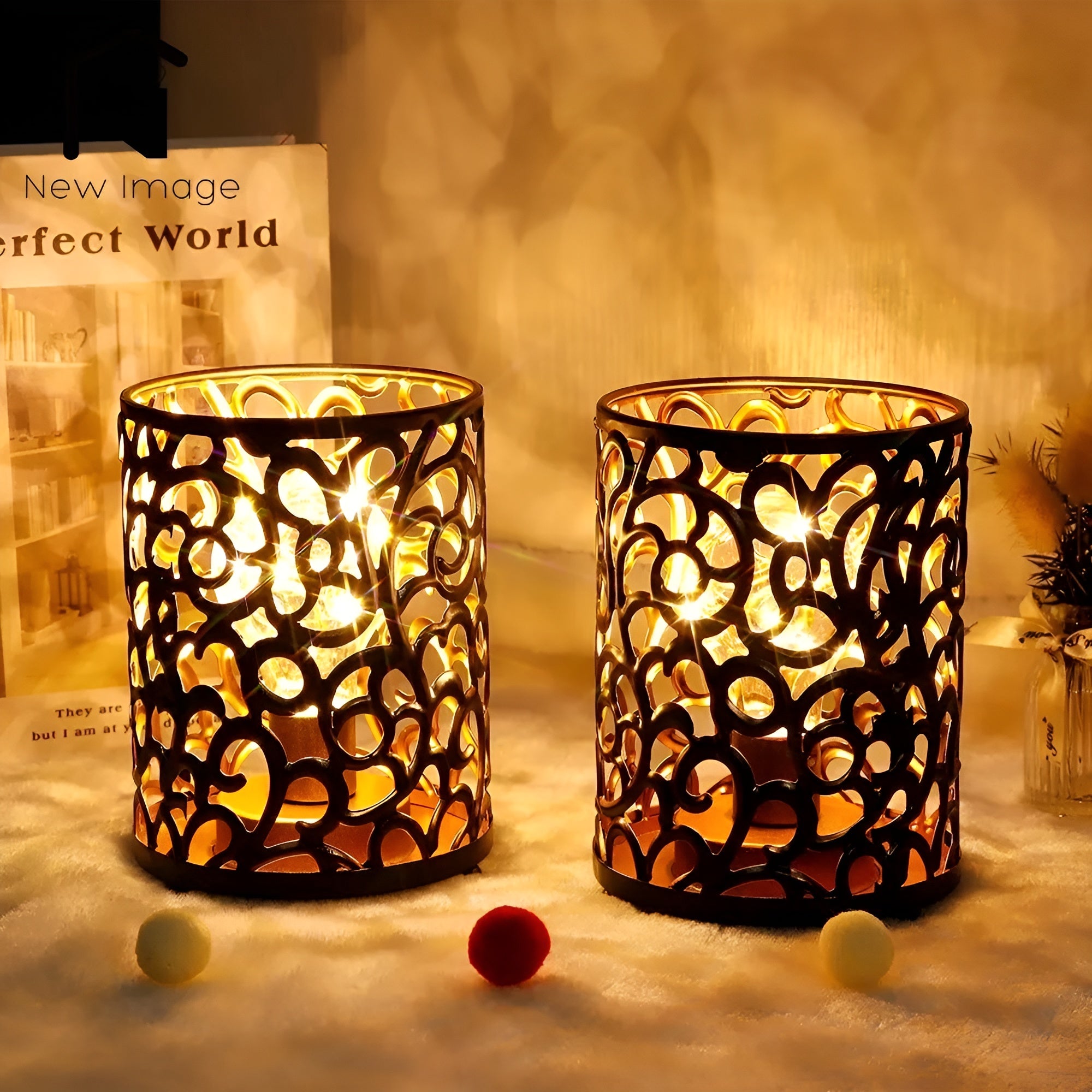 TwilightGlow Lampe - Moderne Batteriebetriebene Kabellose Lampe