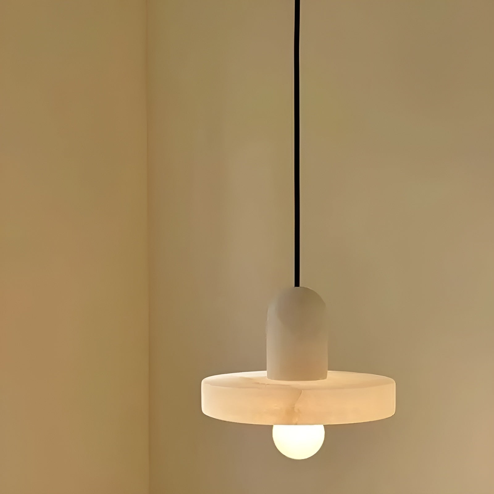 Kupfer-Marmor-Pendelleuchte – modernes und stilvolles Design | Perfekt für Schlafzimmer und Esszimmer