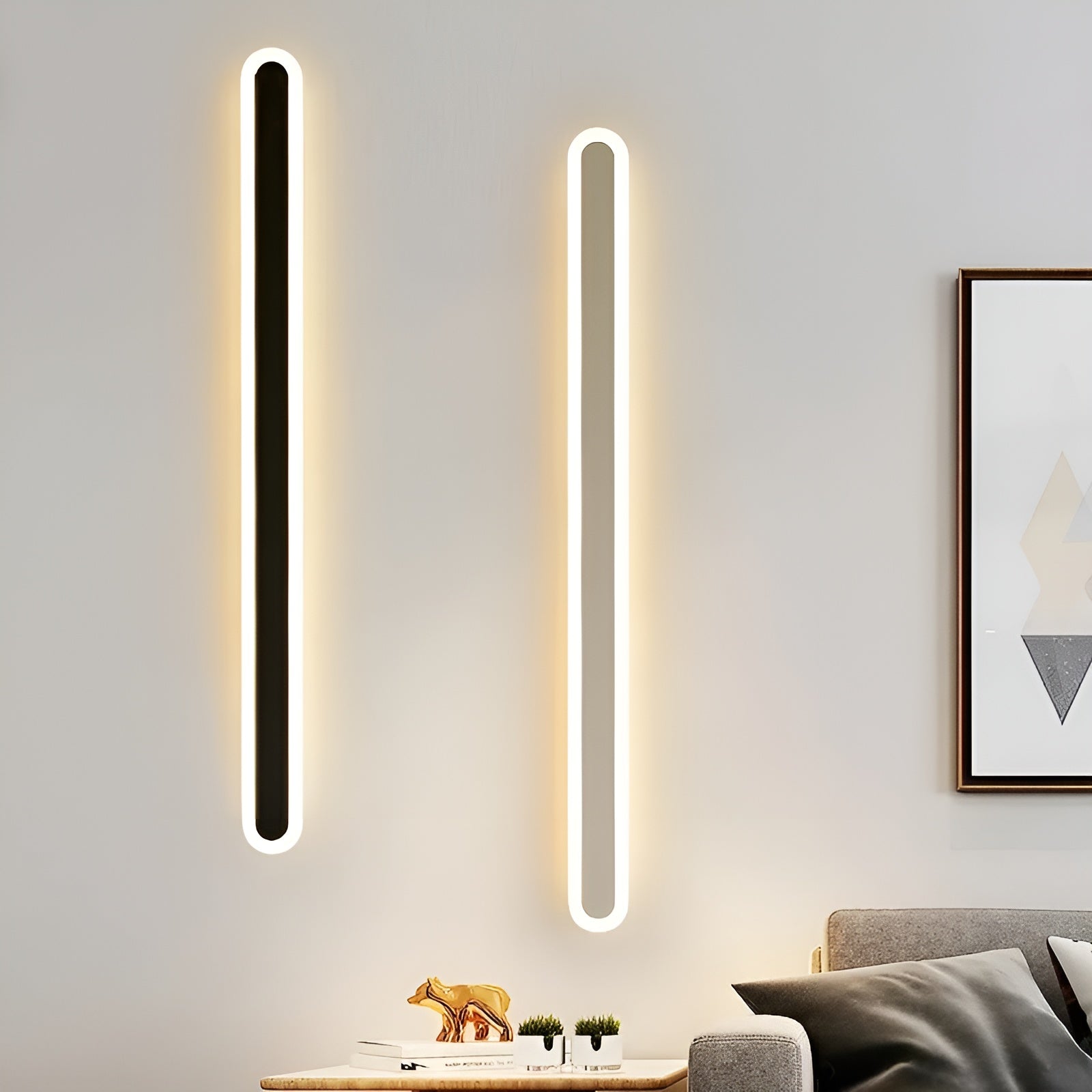 Moderne Wandlampe im Skandi-Stil – Schlankes LED-Design | Perfekt für Schlafzimmer, Wohnzimmer & Flur