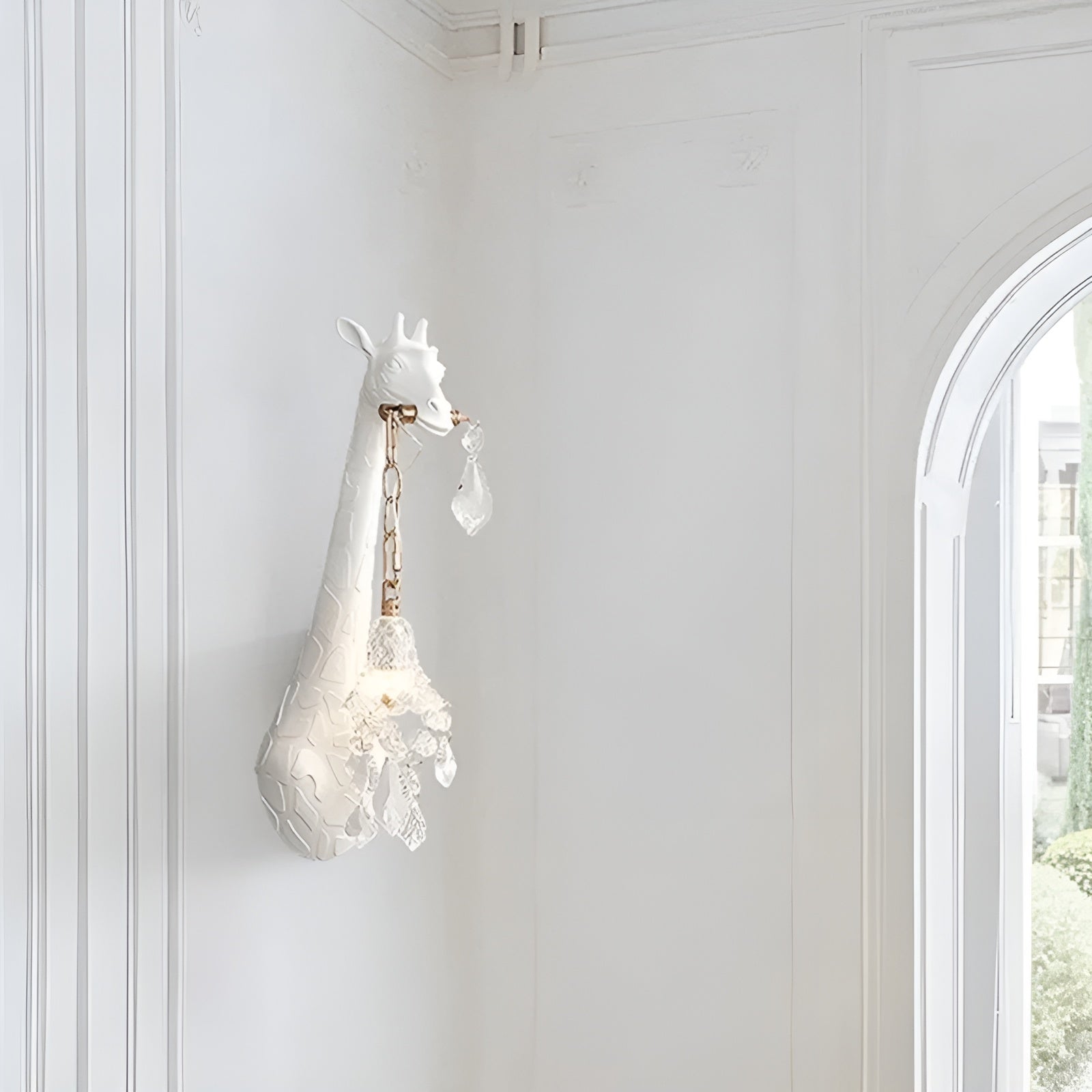 Wandlampe mit Giraffenmotiv – Dekorative LED-Leuchte für Wohnzimme