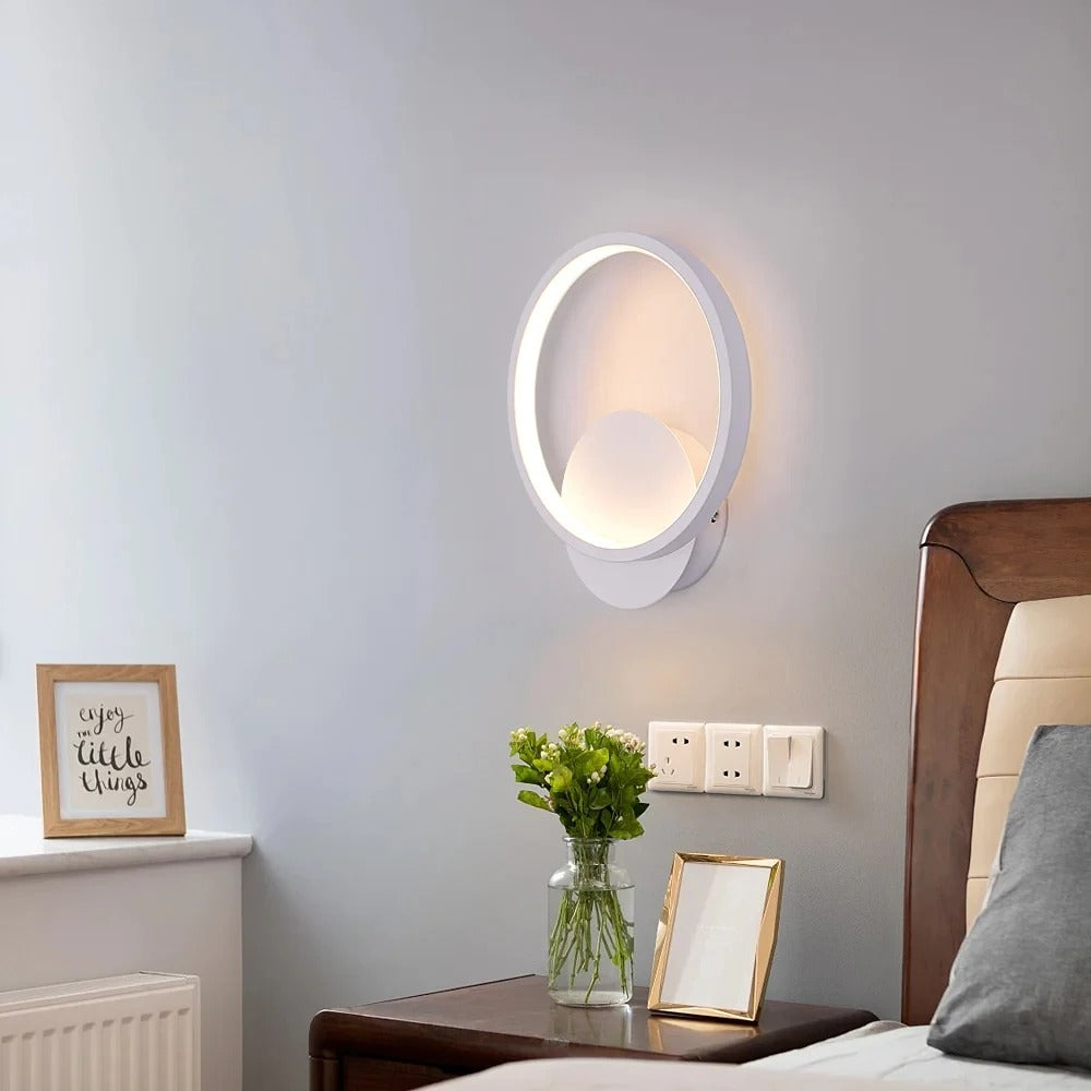 LED-Wandlampe Rund – Stilvolle Beleuchtung für Schlafzimmer & Flur
