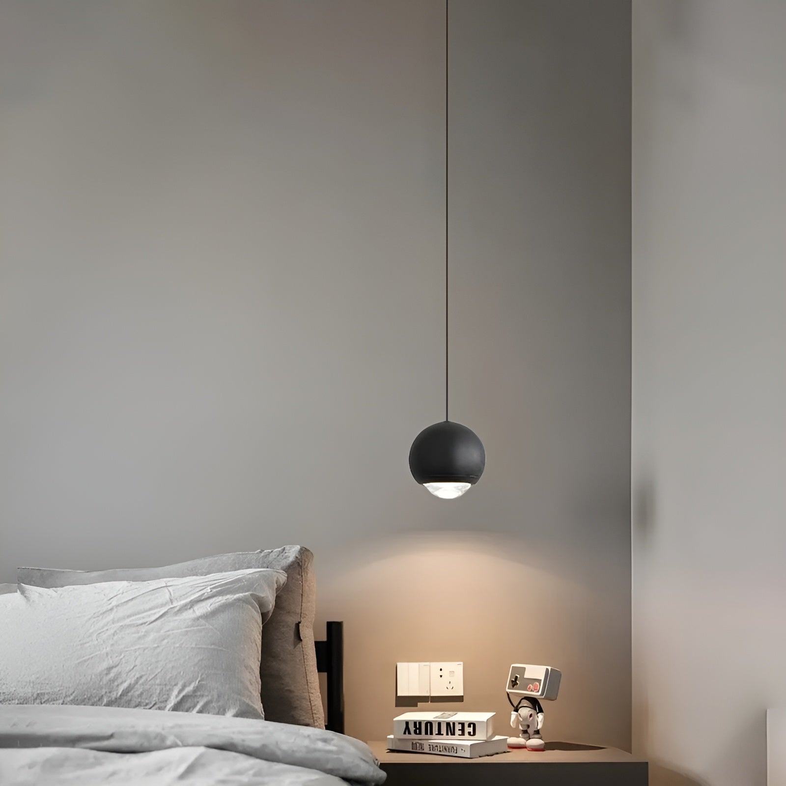 Moderne LED-Hängeleuchte – Skandinavisches Design | Perfekt für Schlafzimmer, Küche und Arbeitszimmer