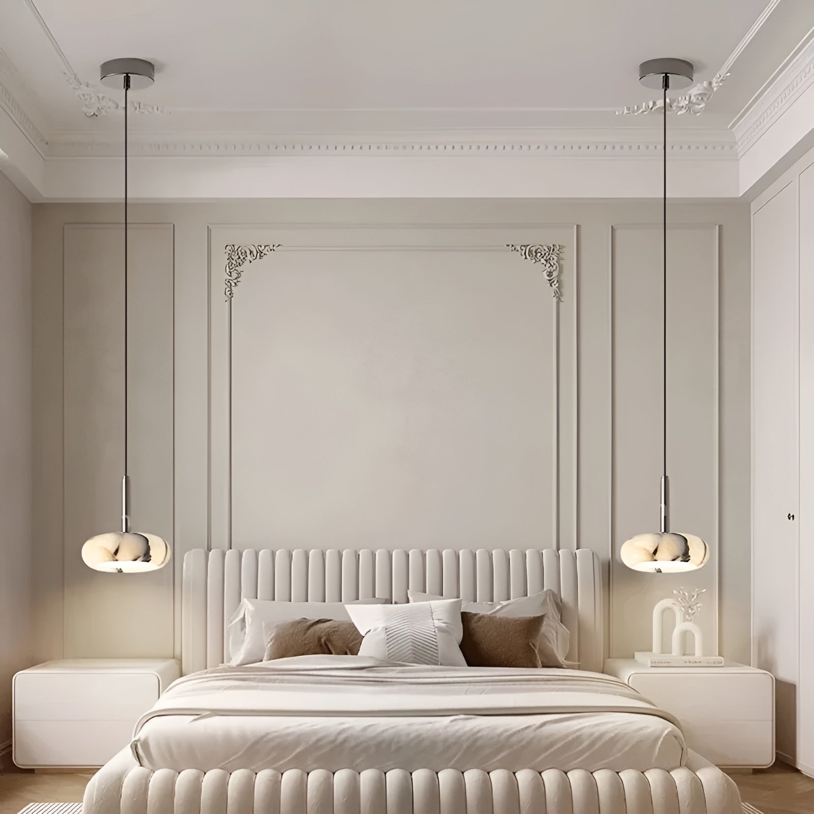 Led-pendellampe I Marmor – Stilig Accentbelysning | Perfekt For Oppholdsrom