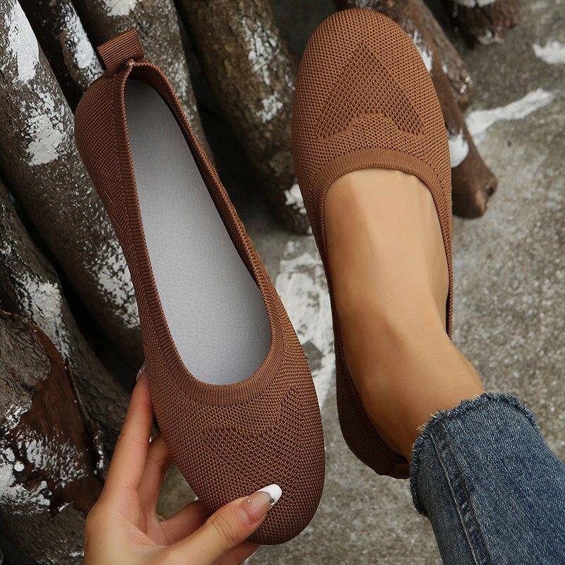 Apollonia Schuhe - Lässige orthopädische Slip-On-Schuhe mit rundem Zeh Elegare