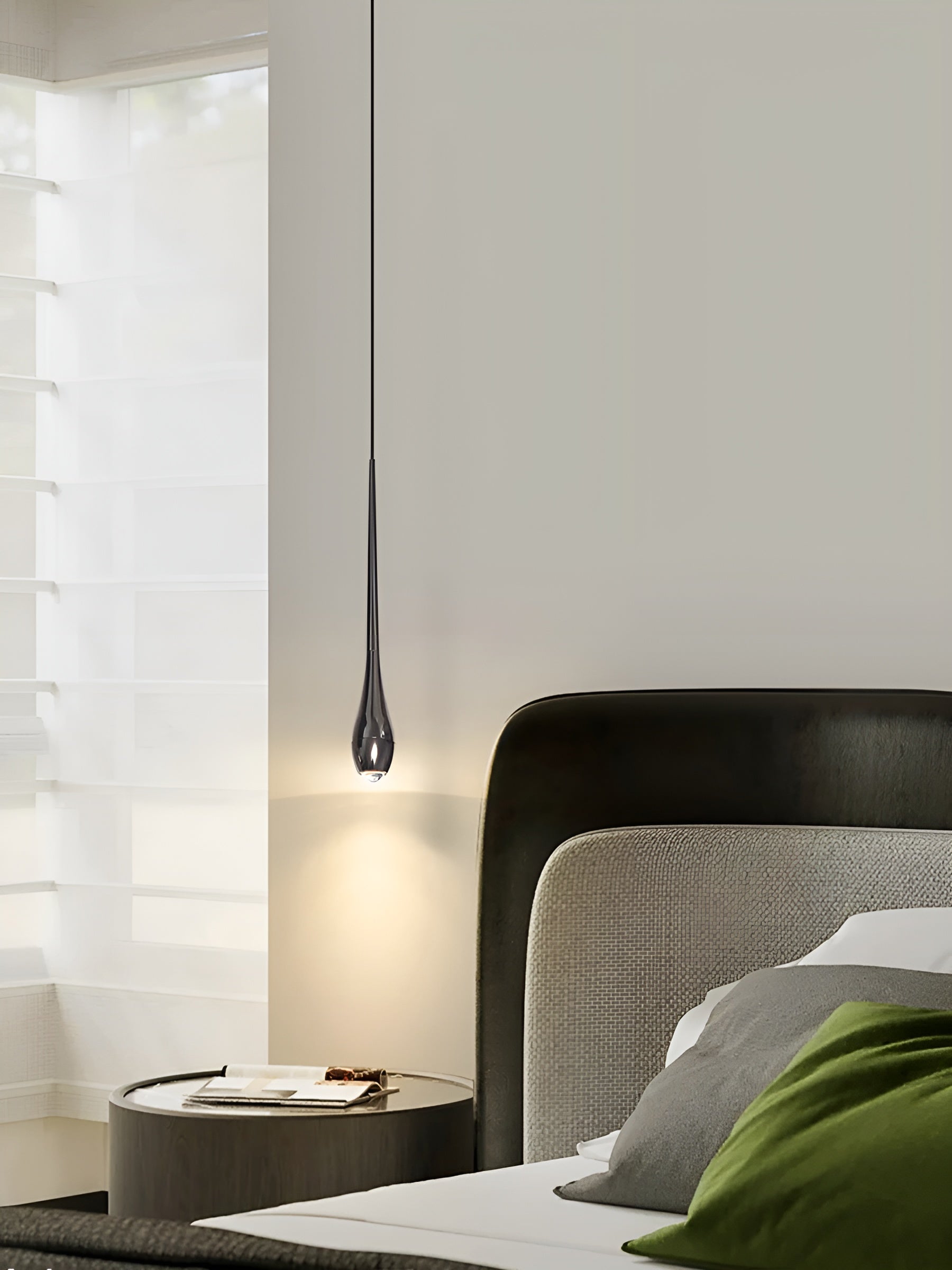 LED-Pendelleuchte in Tropfenform – Modernes Design & Warmes Licht | Perfekt für Küche und Esstisch