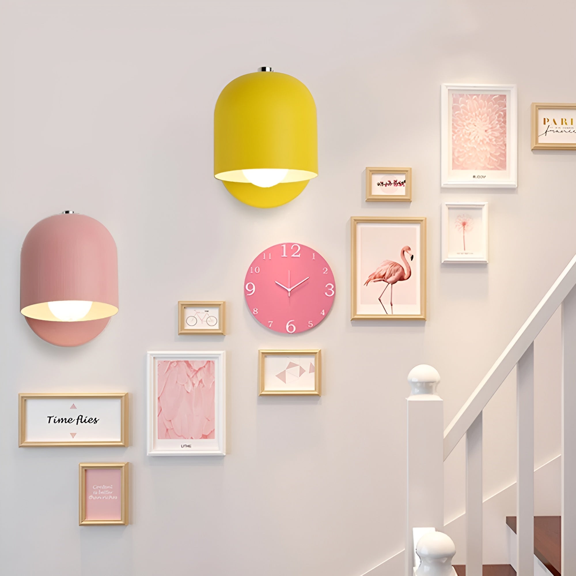Schlichte Wandlampe aus Eisen –Modern und Schlicht | Perfekt für Schlafzimmer & Flur