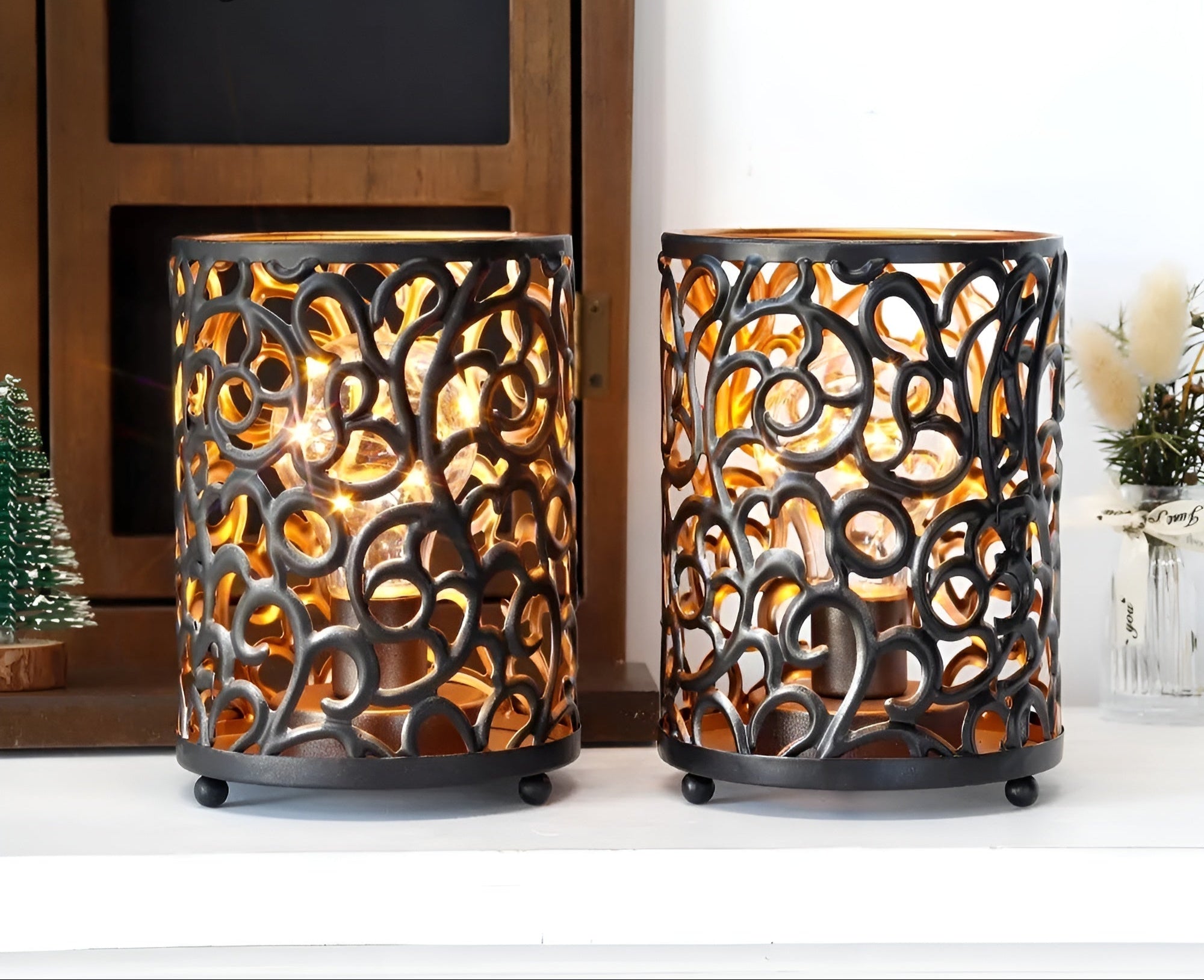 TwilightGlow Lampe - Moderne Batteriebetriebene Kabellose Lampe