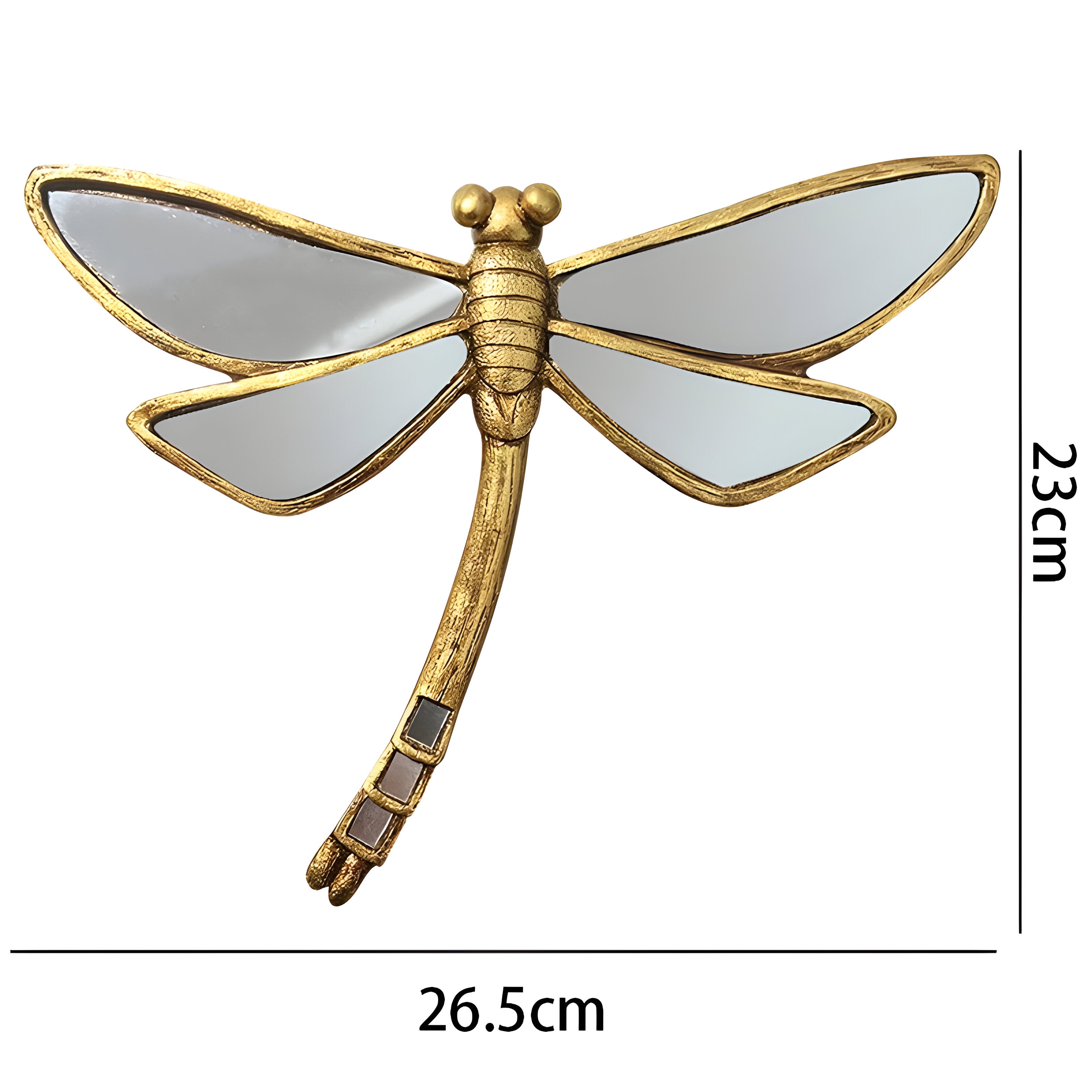 GildedWings Spiegel – Dekorativer Vintage Waldspiegel